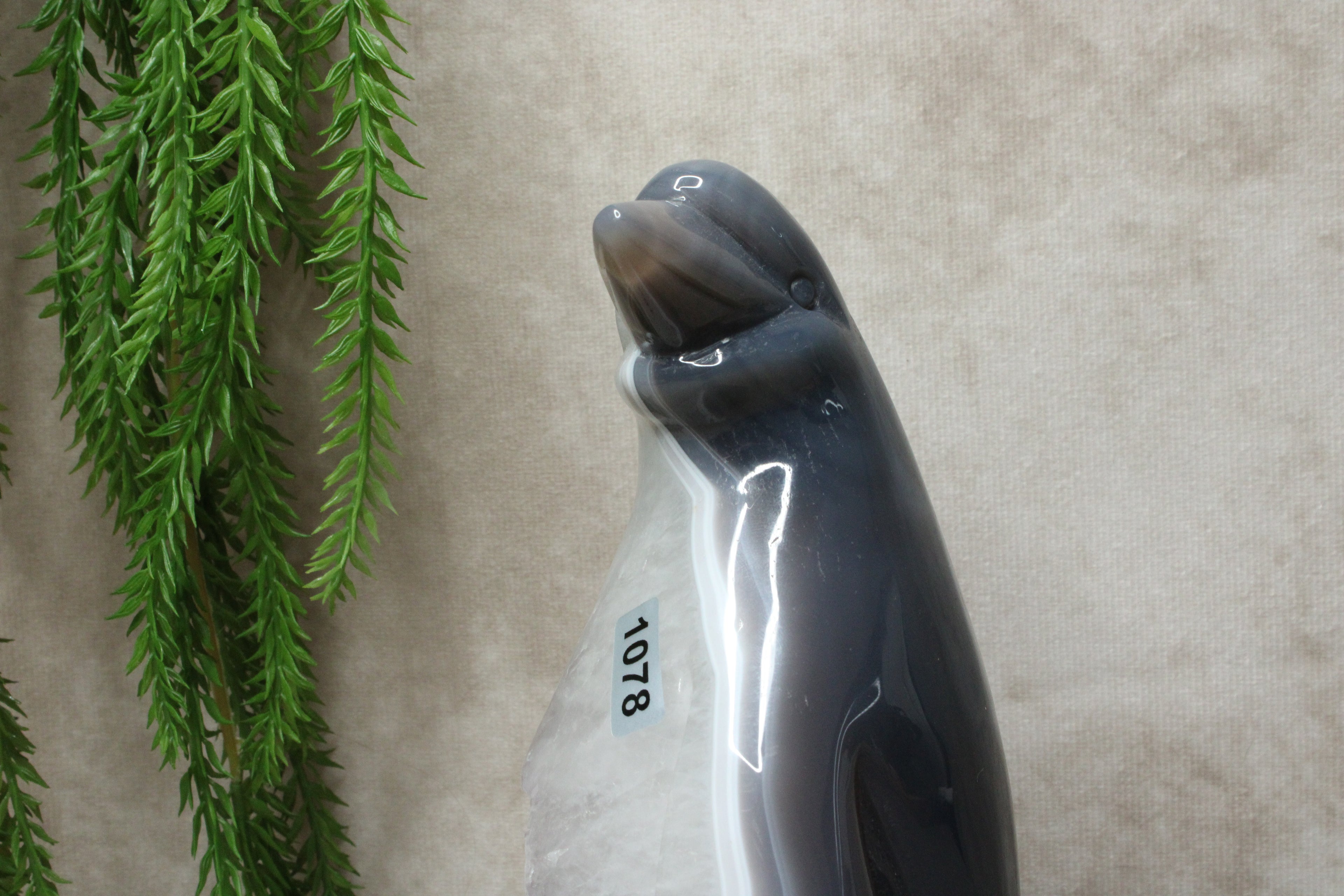Agaat pinguïn #1078