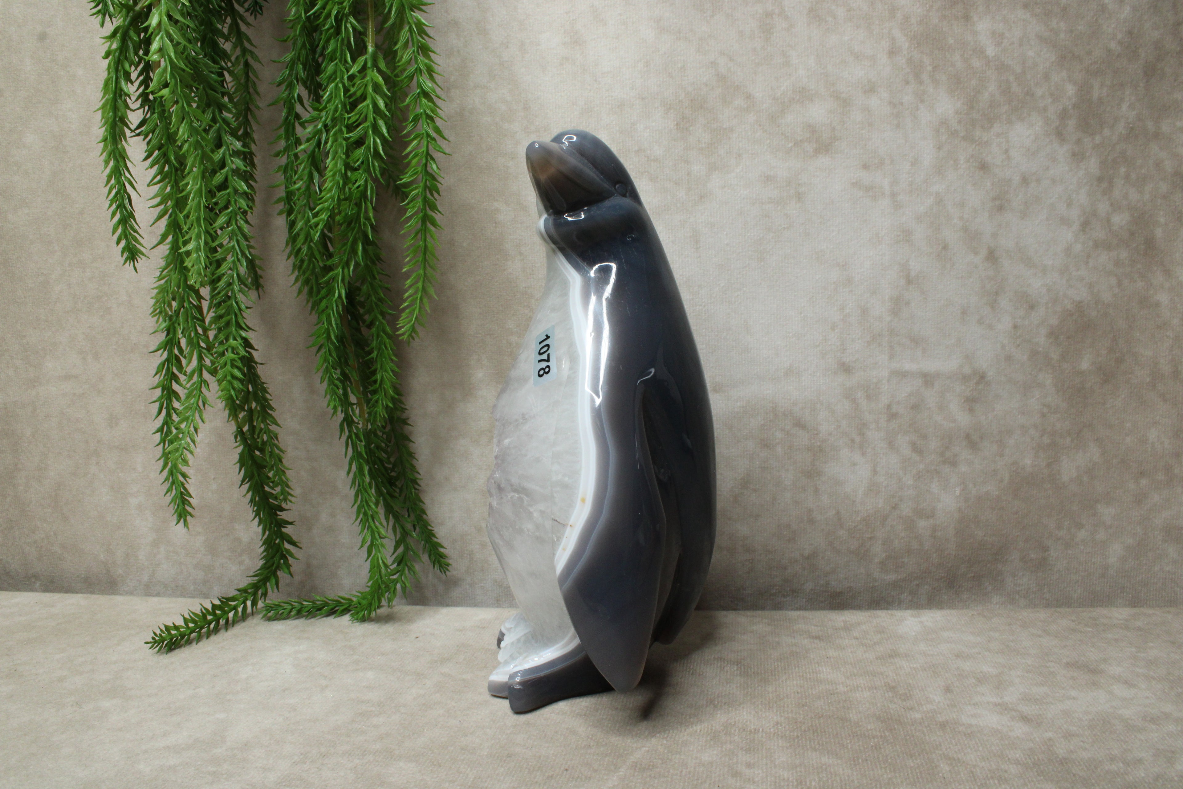 Agaat pinguïn #1078