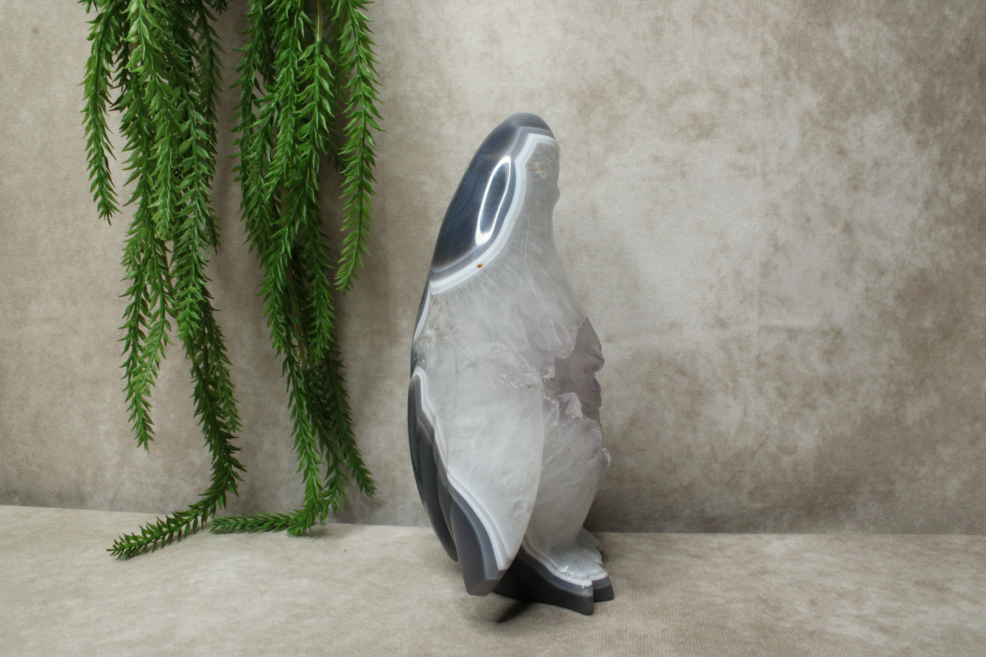 Agaat pinguïn #1078