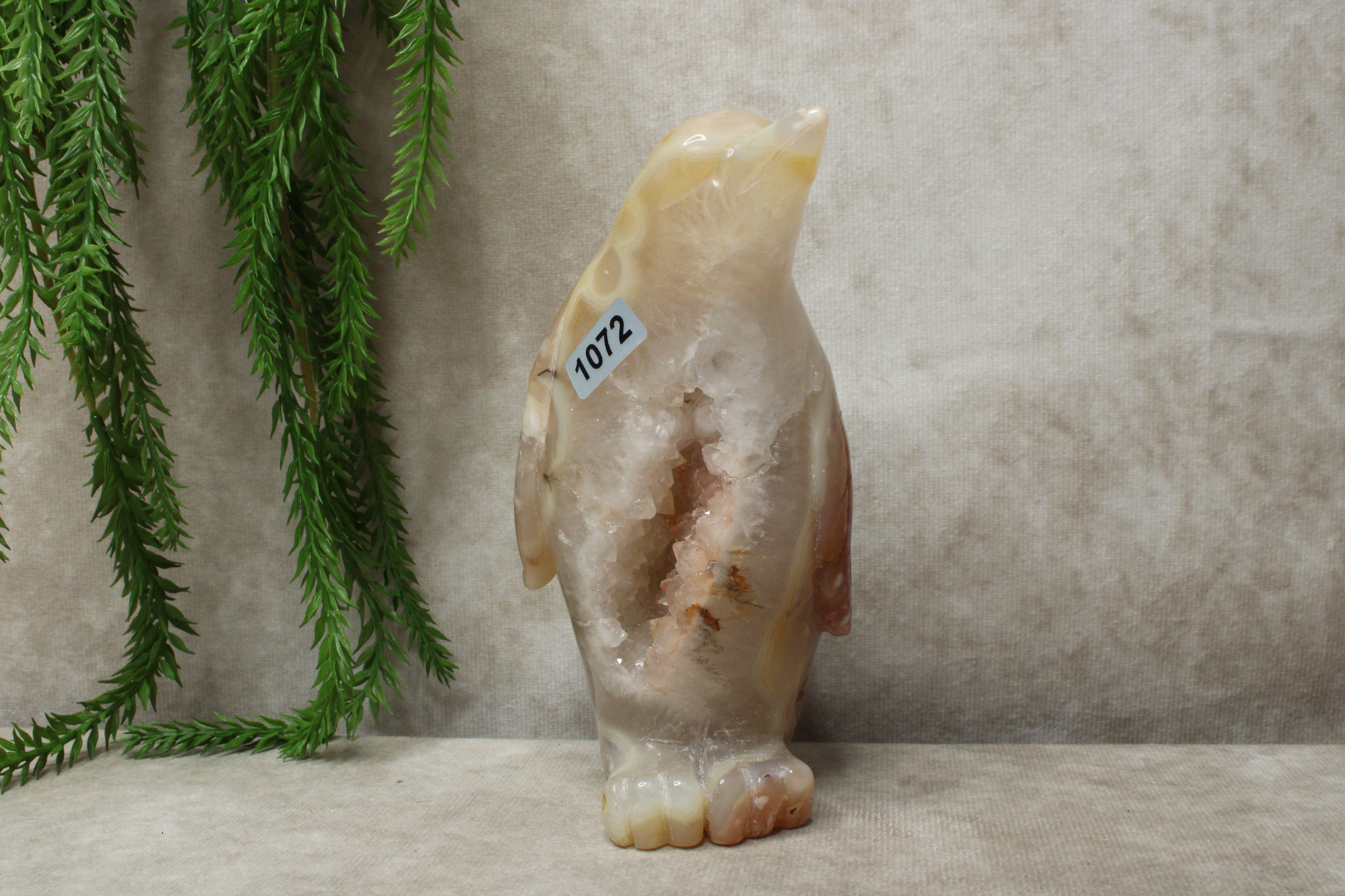 Agaat pinguïn #1072