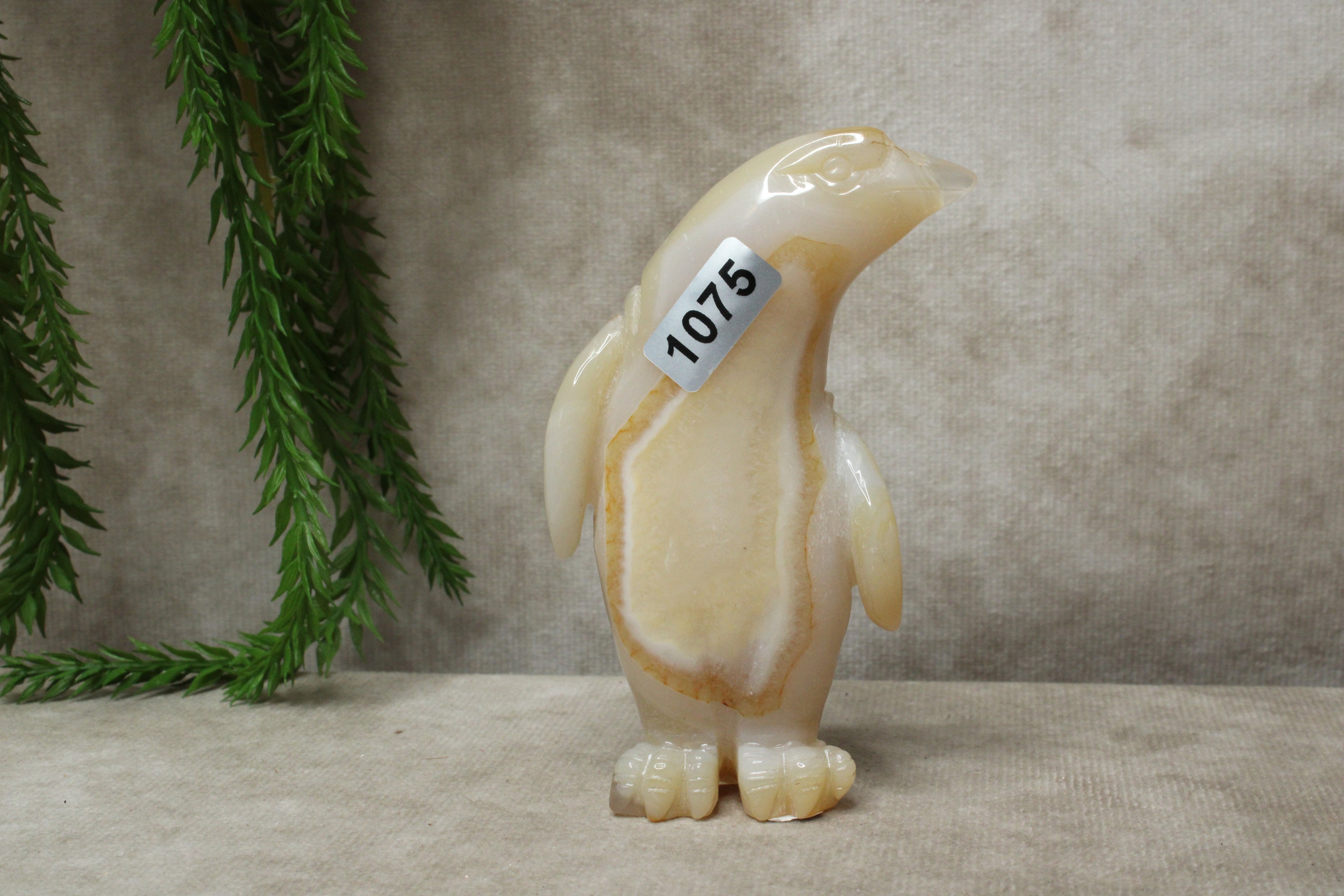 Agaat pinguïn #1075