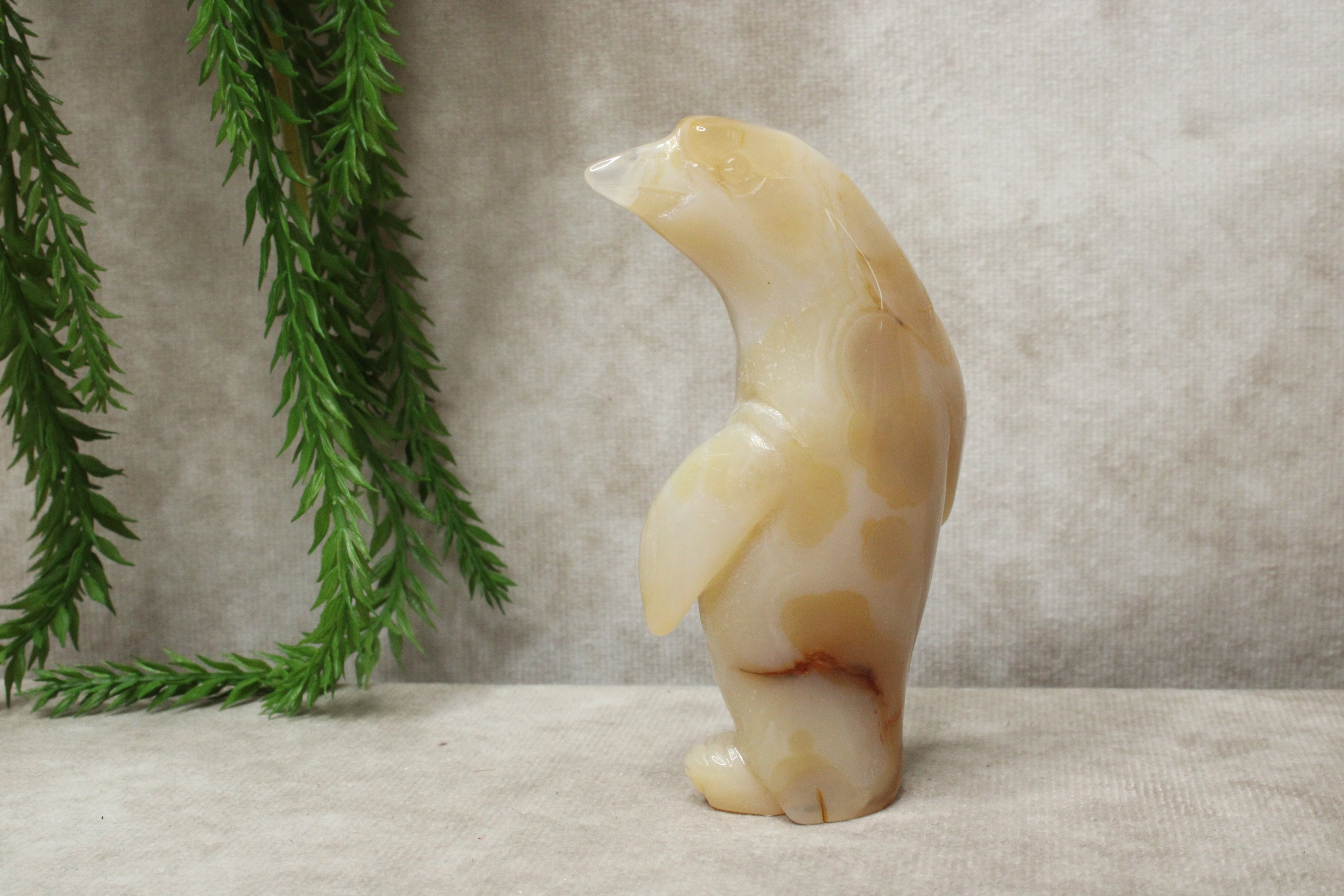 Agaat pinguïn #1075