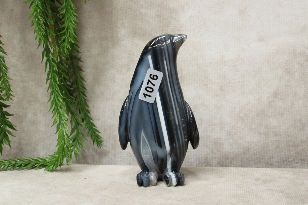 Agaat pinguïn #1076