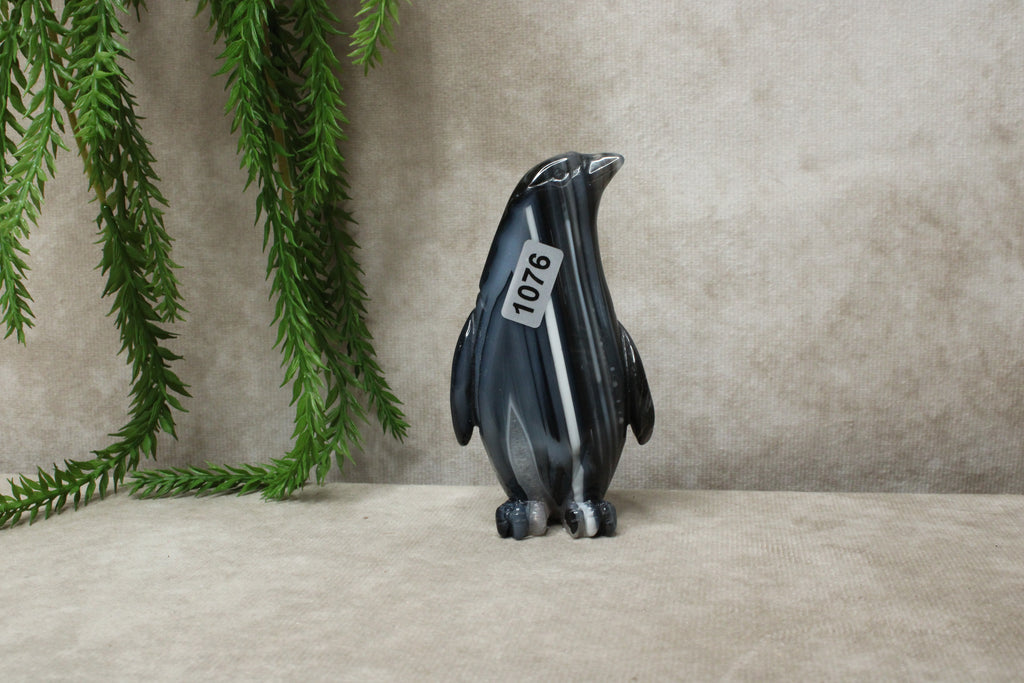Agaat pinguïn #1076