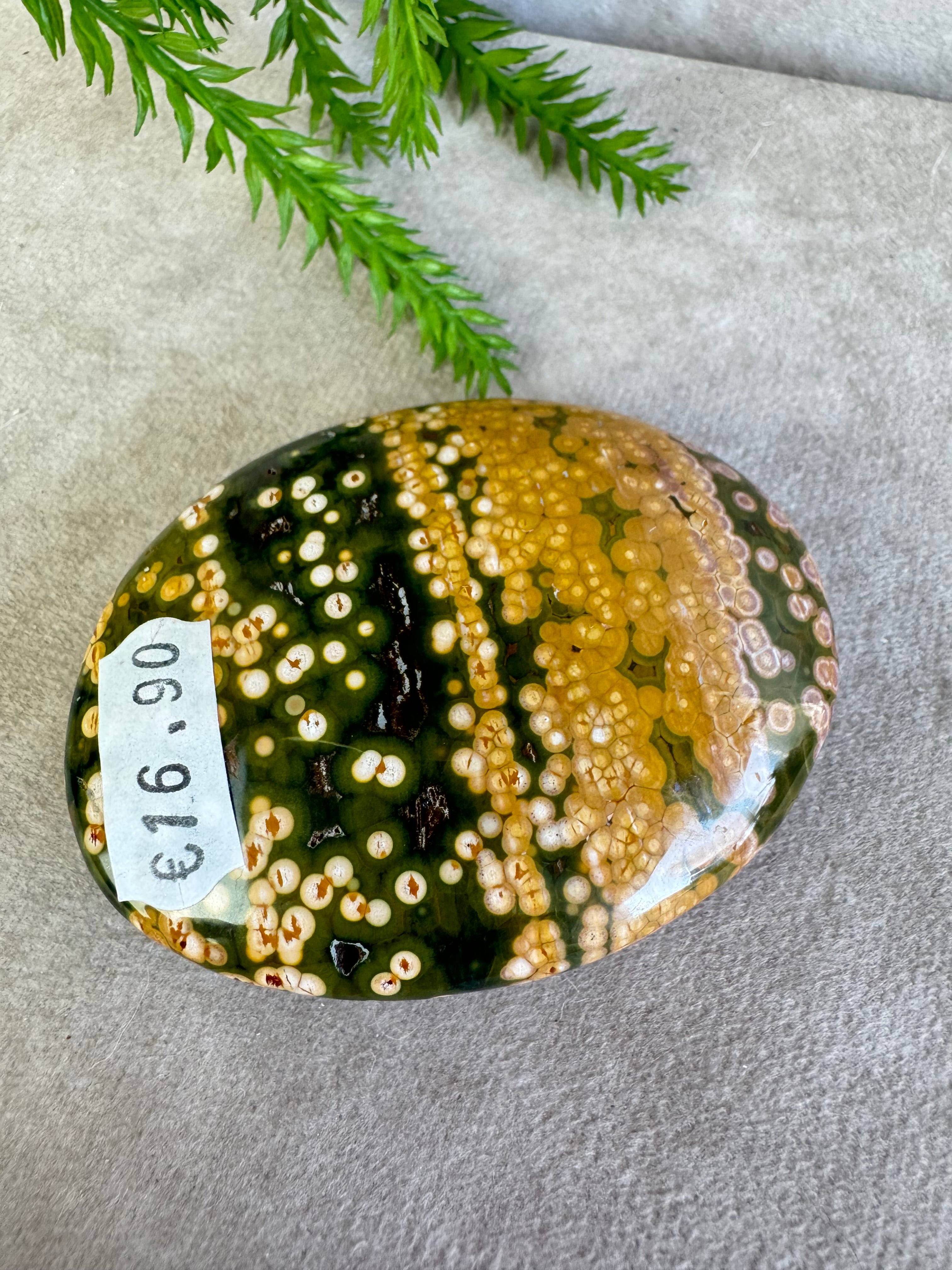 Oceaan jaspis handsteen #33