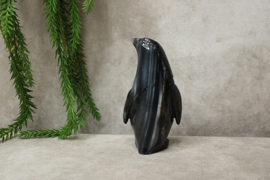 Agaat pinguïn #1076