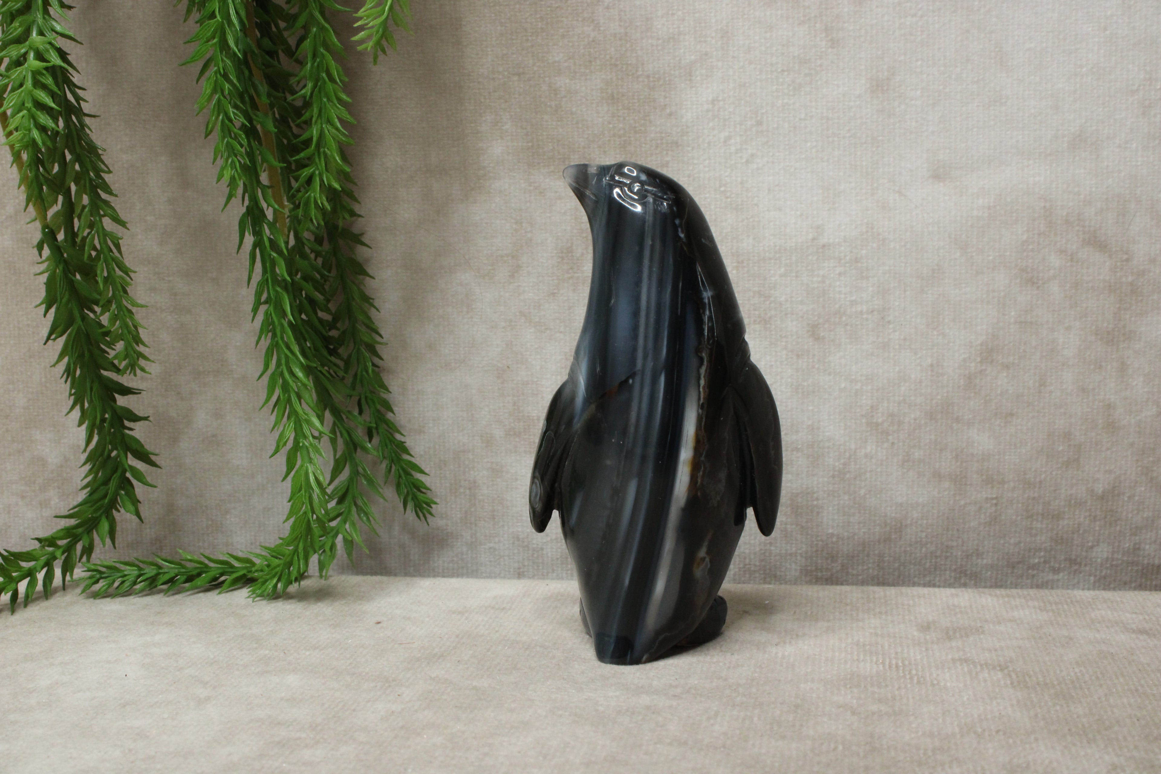 Agaat pinguïn #1076