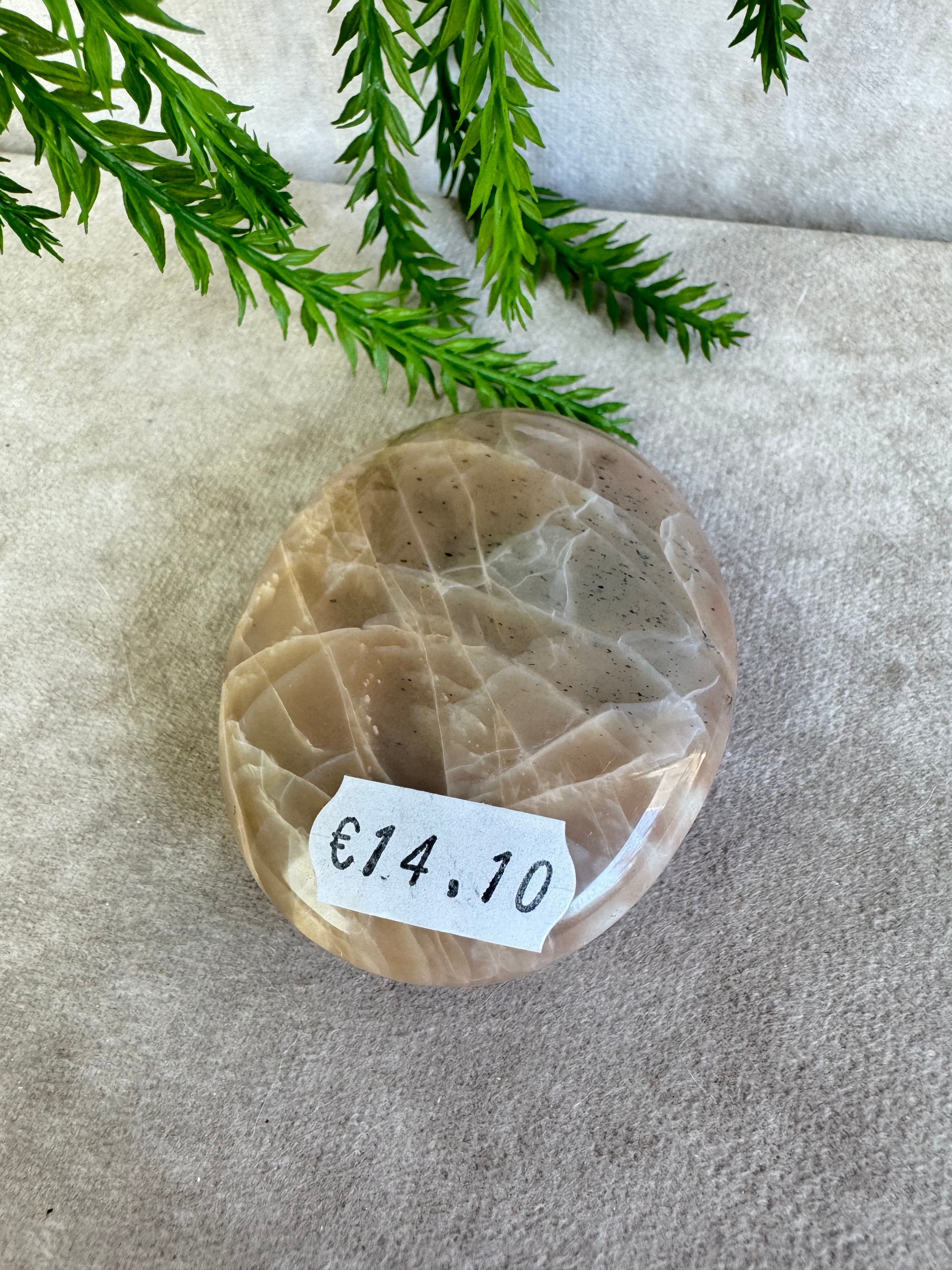 Handsteen maansteen #31