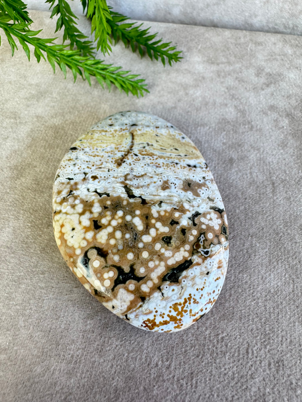 Oceaan jaspis handsteen #34