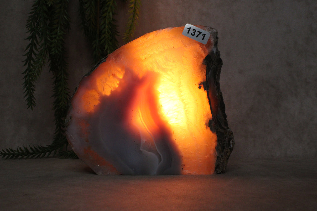 Agaat waxine #1371