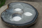 Agaat waxine plat #1362