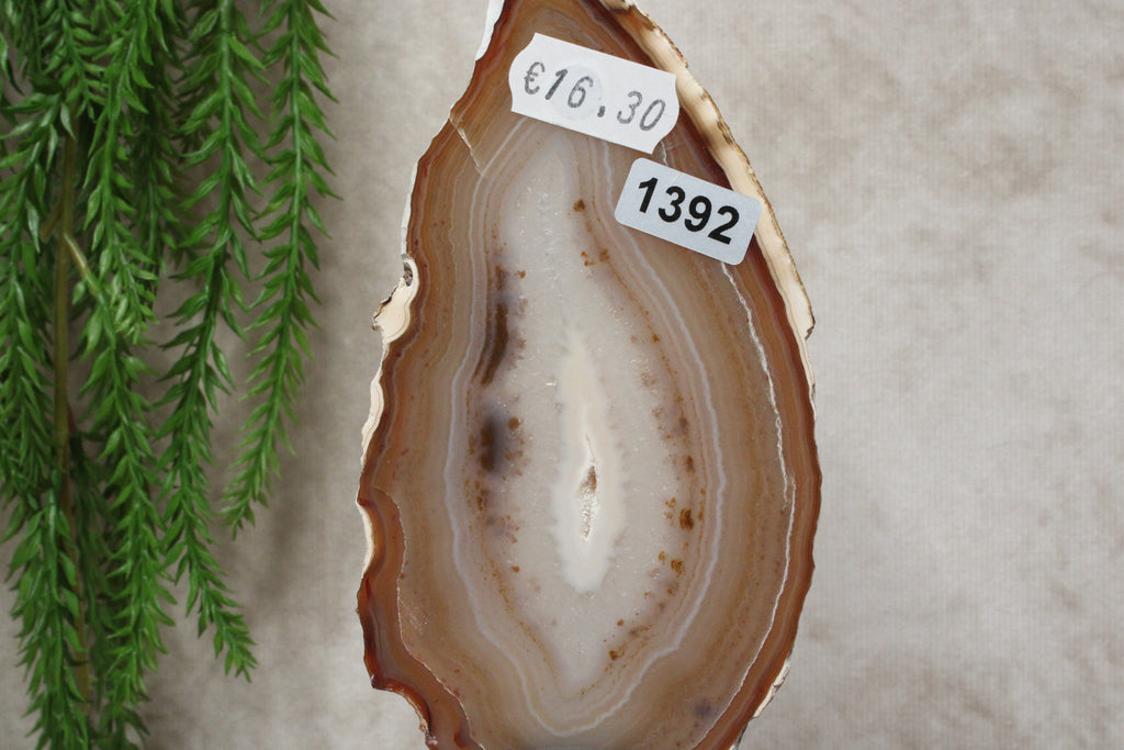 Agaat schijf #1392