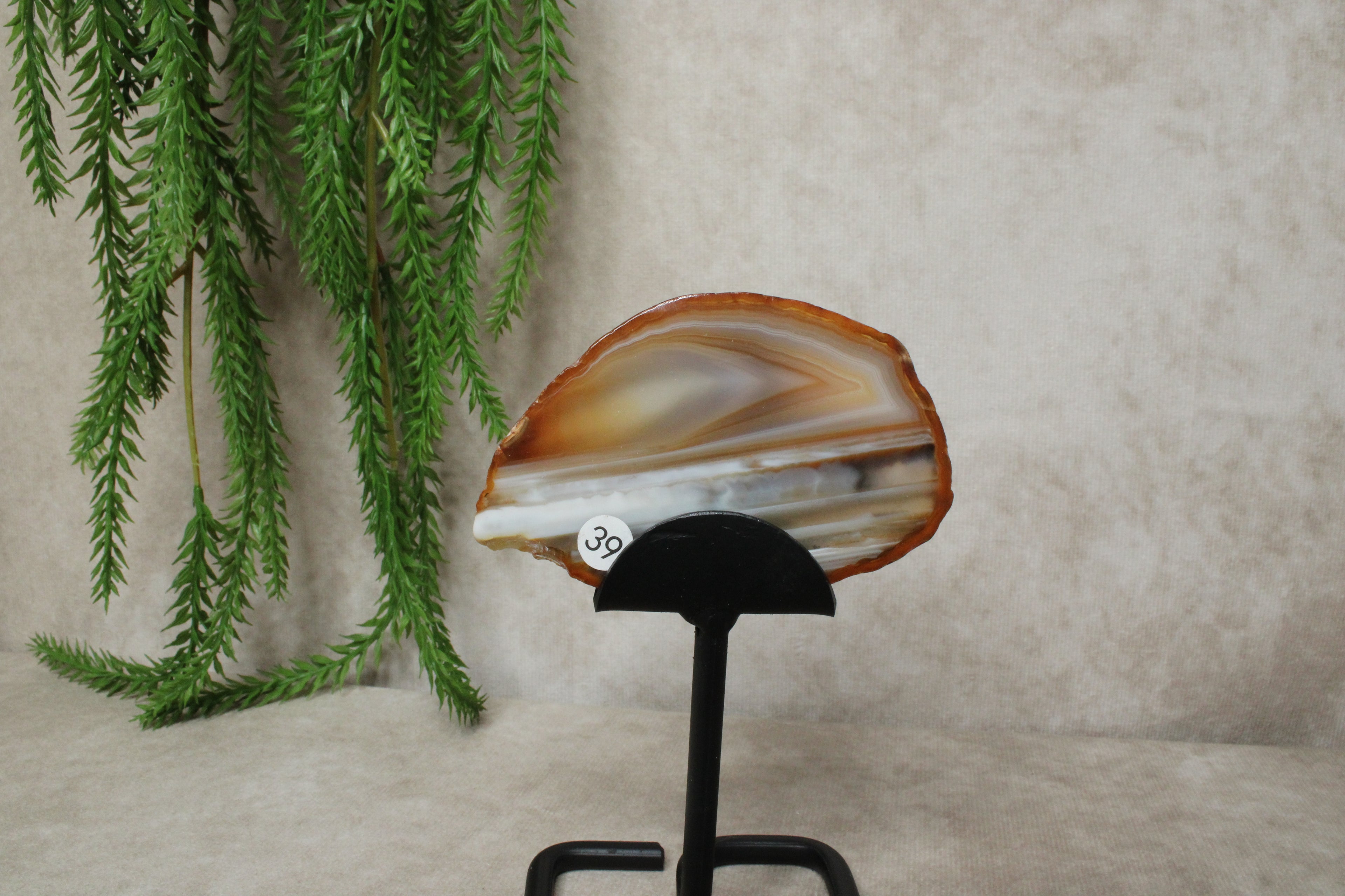 Agaat schijfje klein #39