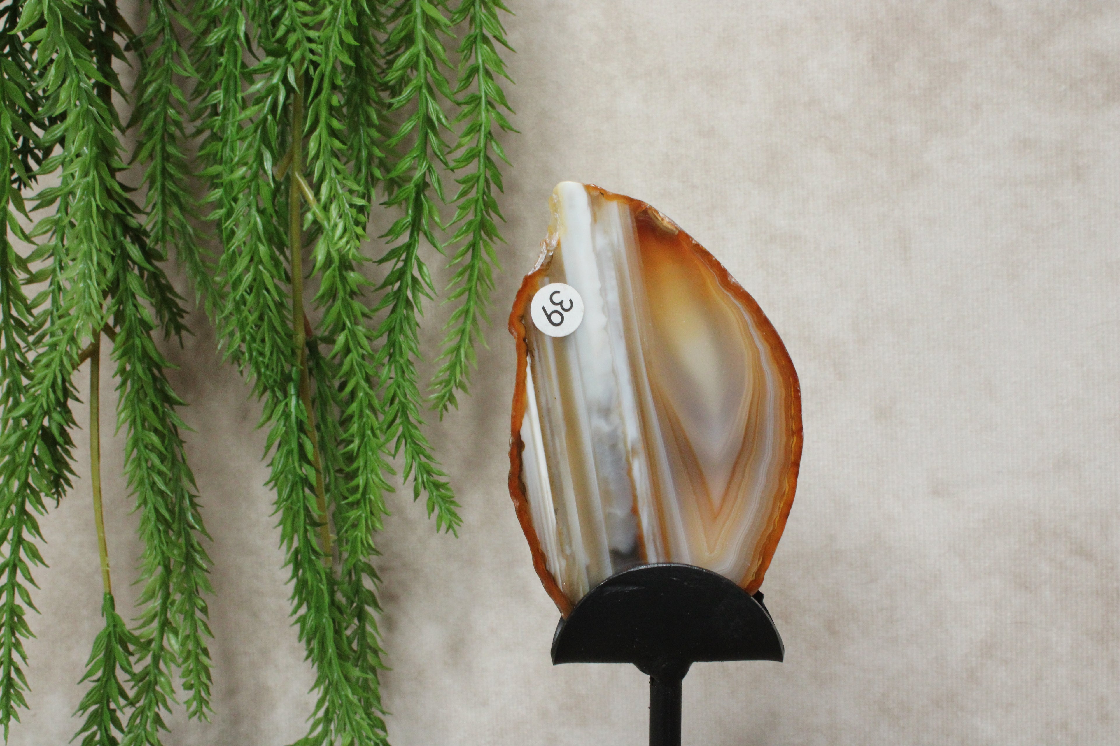 Agaat schijfje klein #39