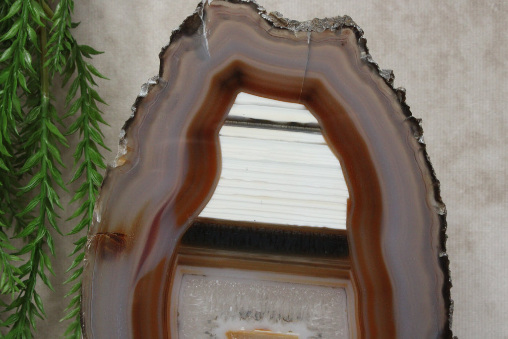 Agaat schijf #1186