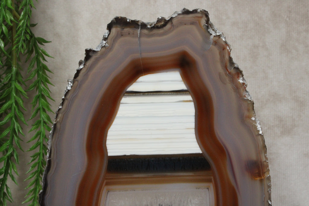 Agaat schijf #1186