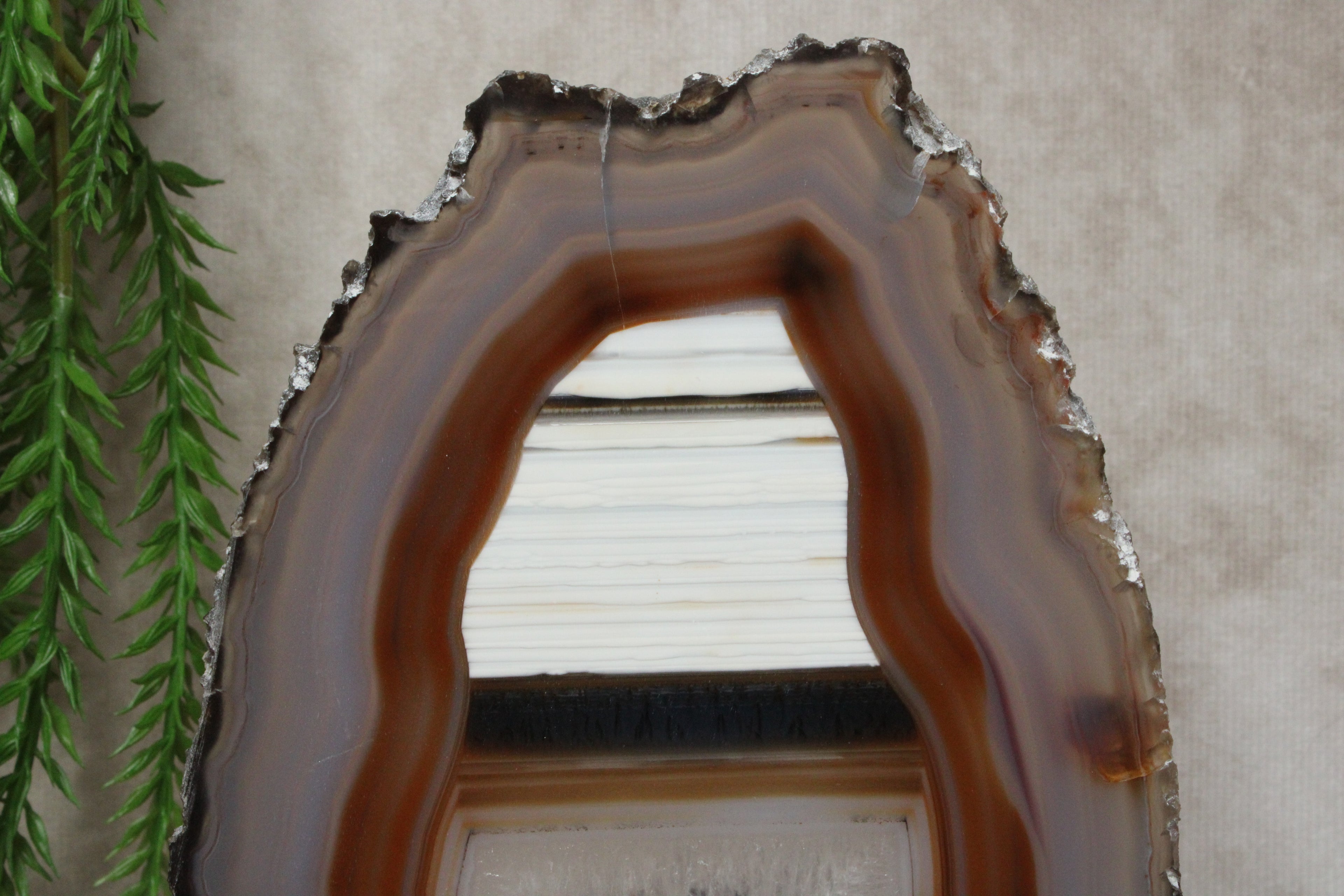 Agaat schijf #1186