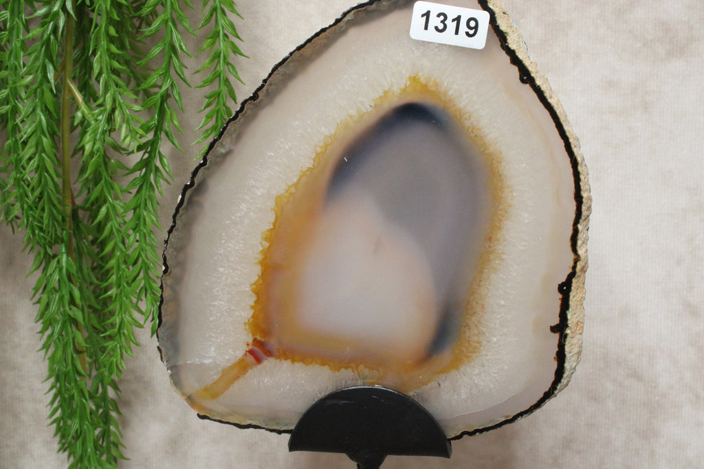 Agaat schijf #1319