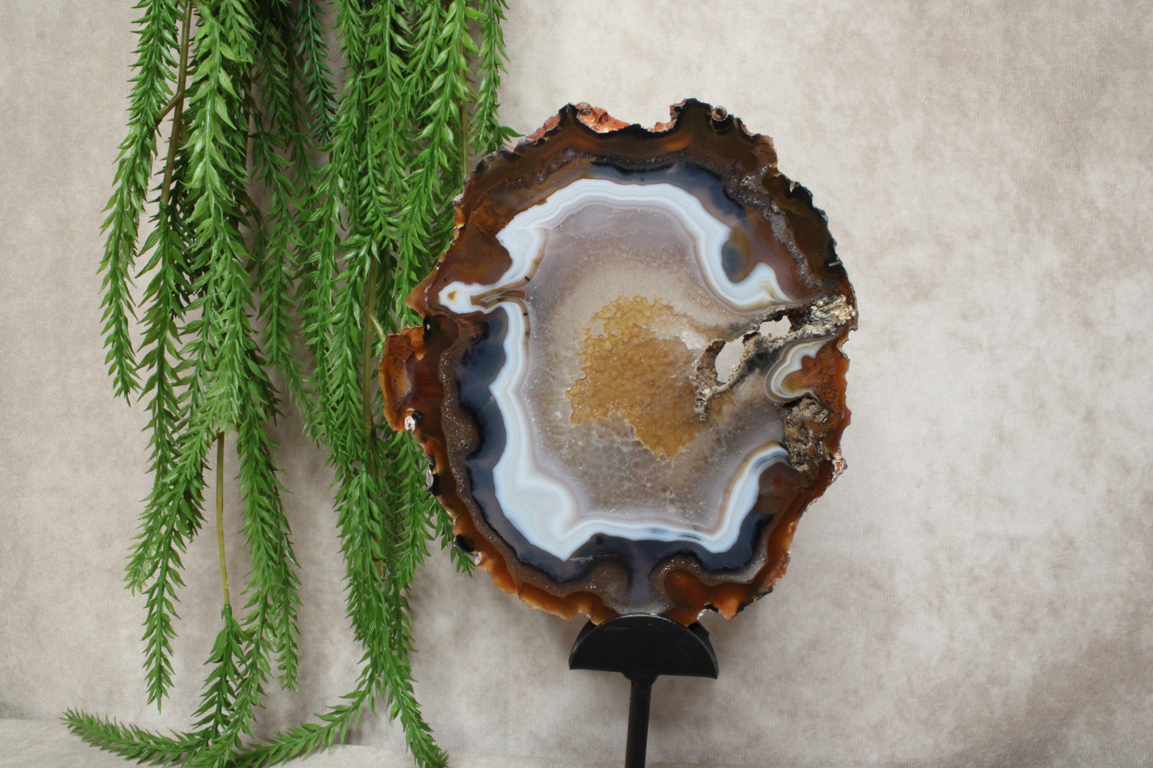 Agaat schijven set #1598