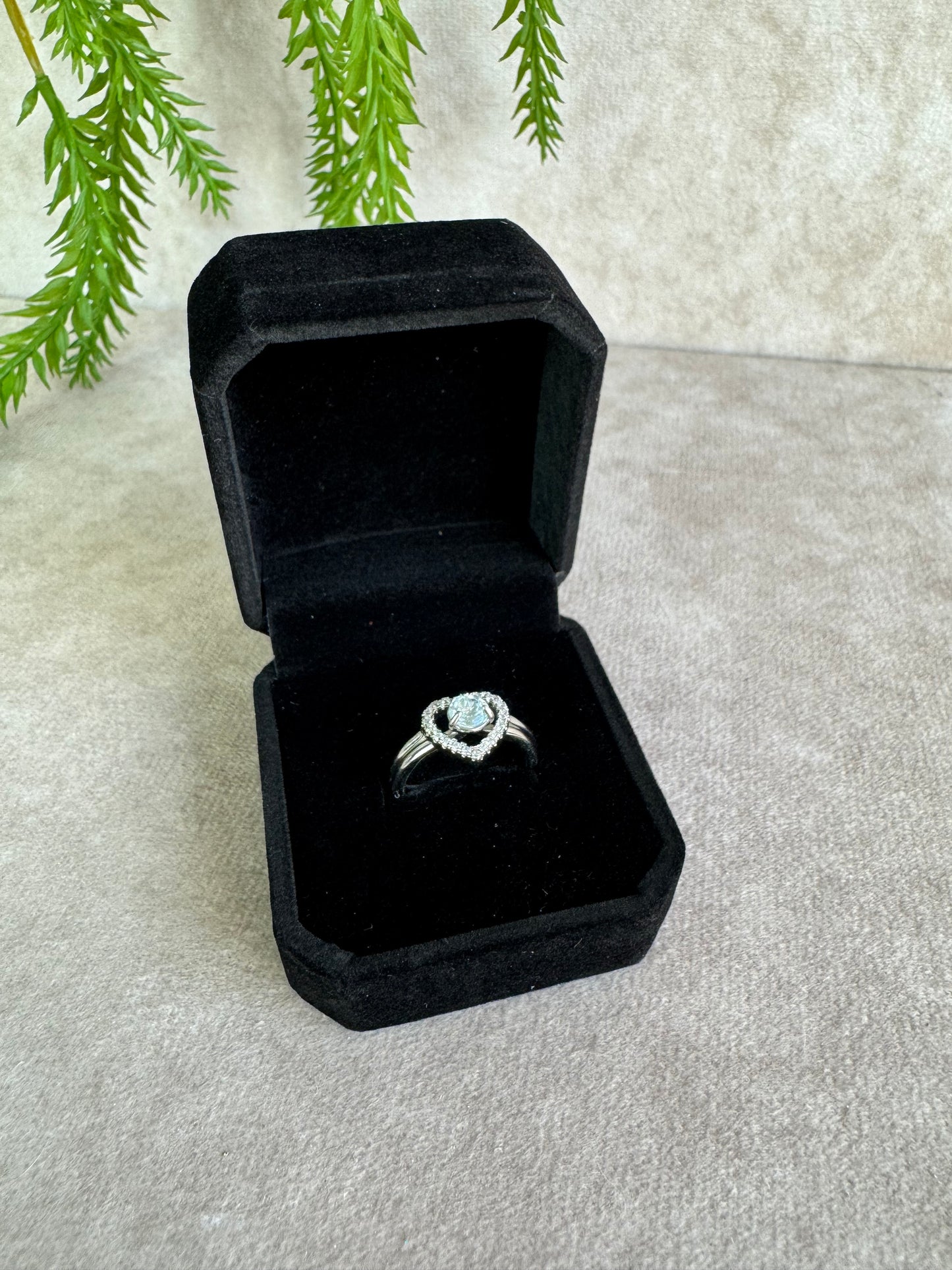 Ringen doosje zwart