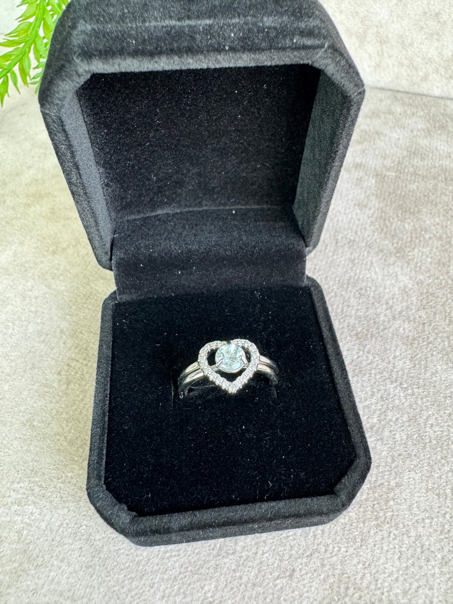 Ringen doosje zwart