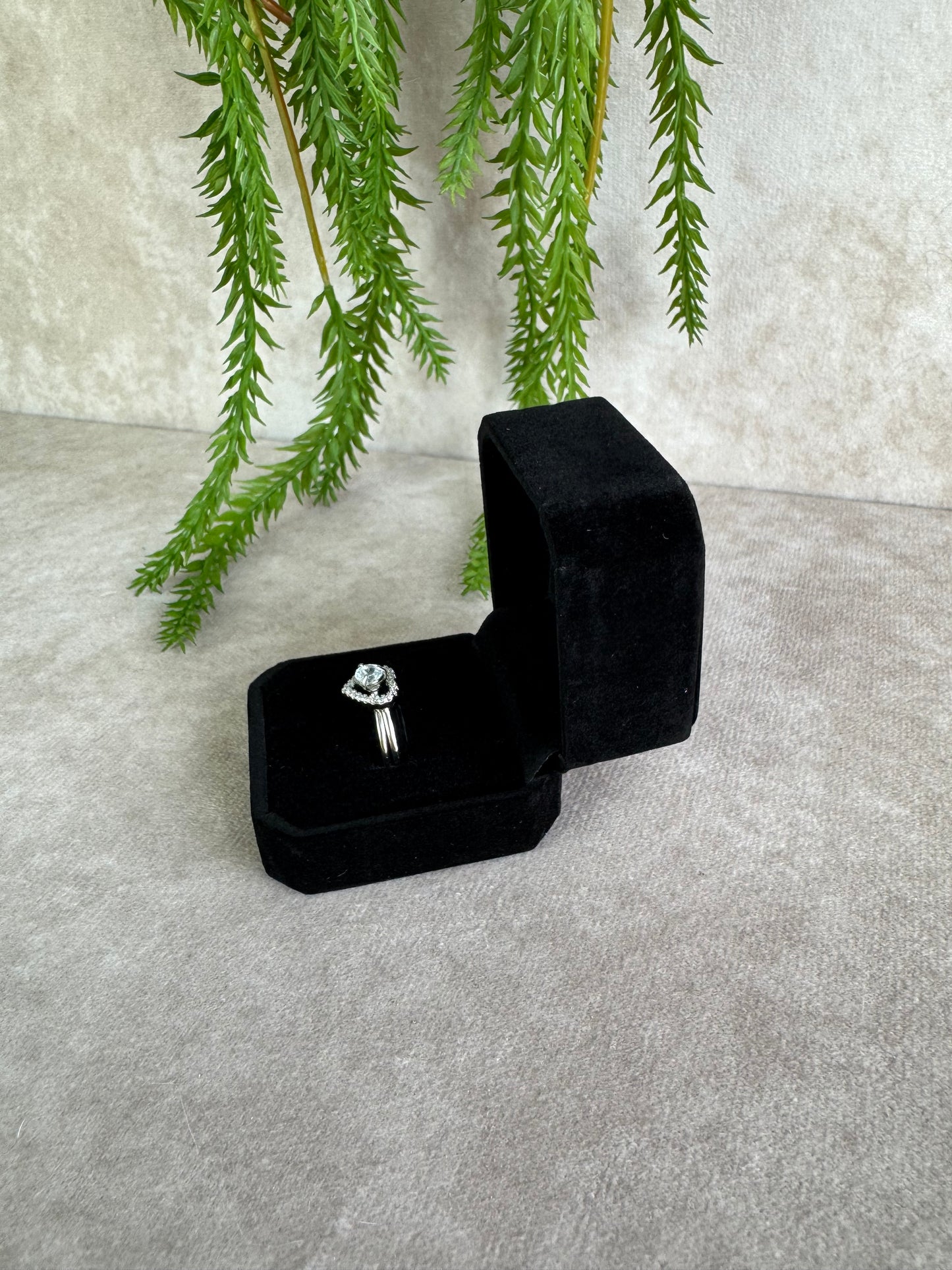 Ringen doosje zwart