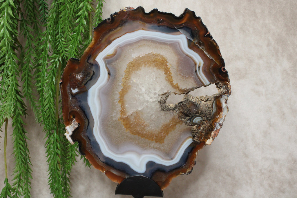 Agaat schijven set #1598