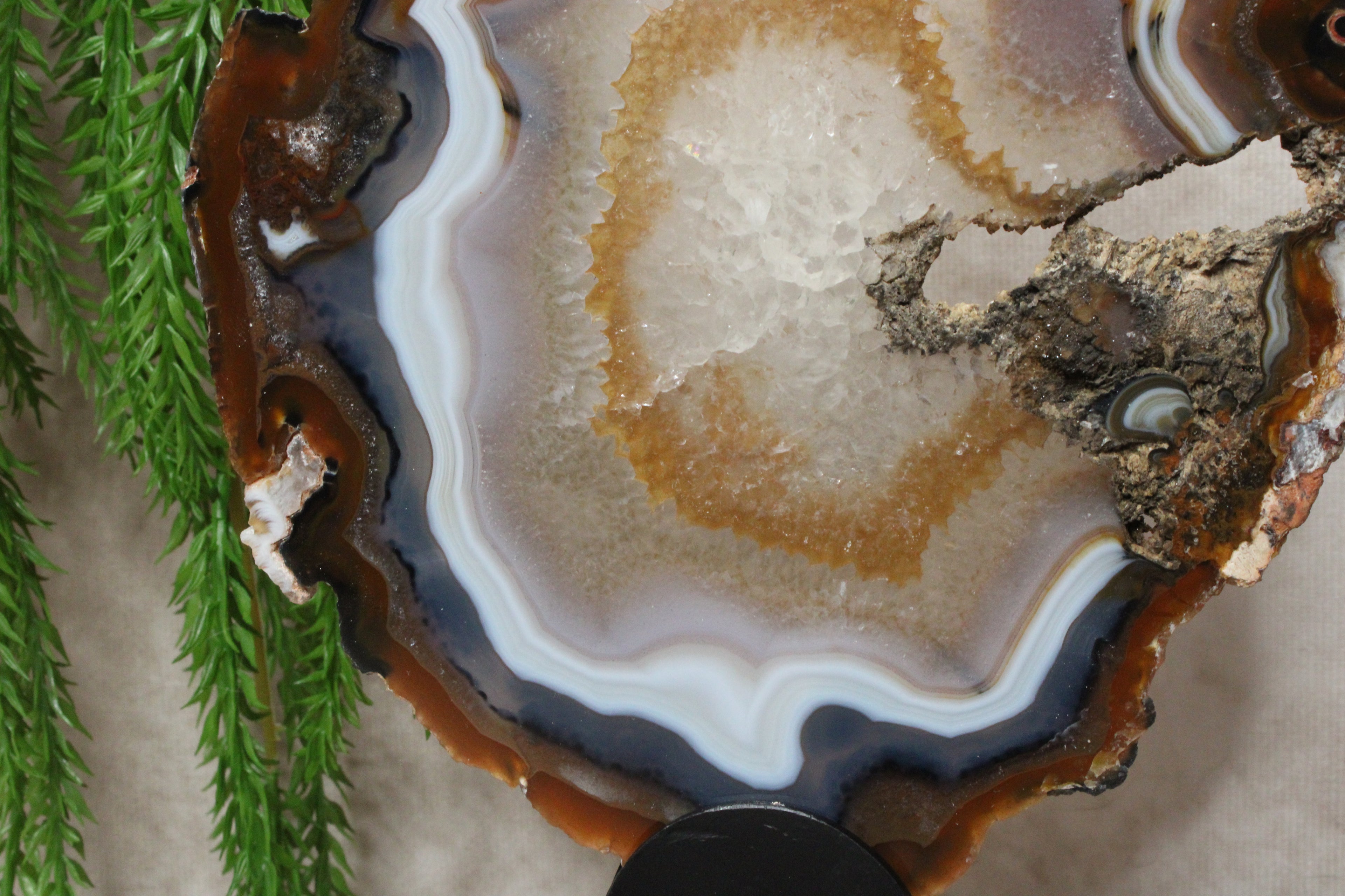 Agaat schijven set #1598