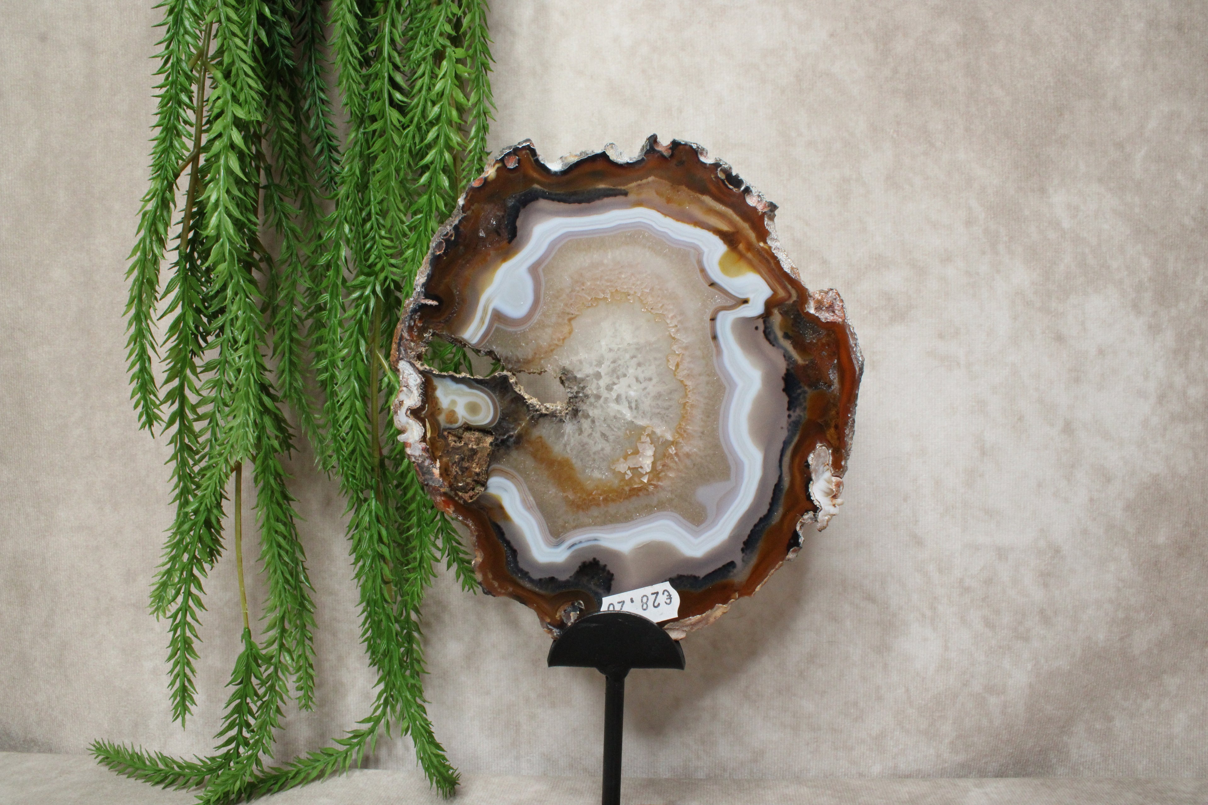 Agaat schijven set #1598