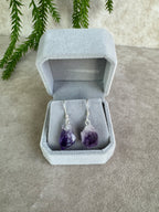 Oorbellen doosje grijs