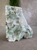 Apofyliet met witte stilbiet cluster