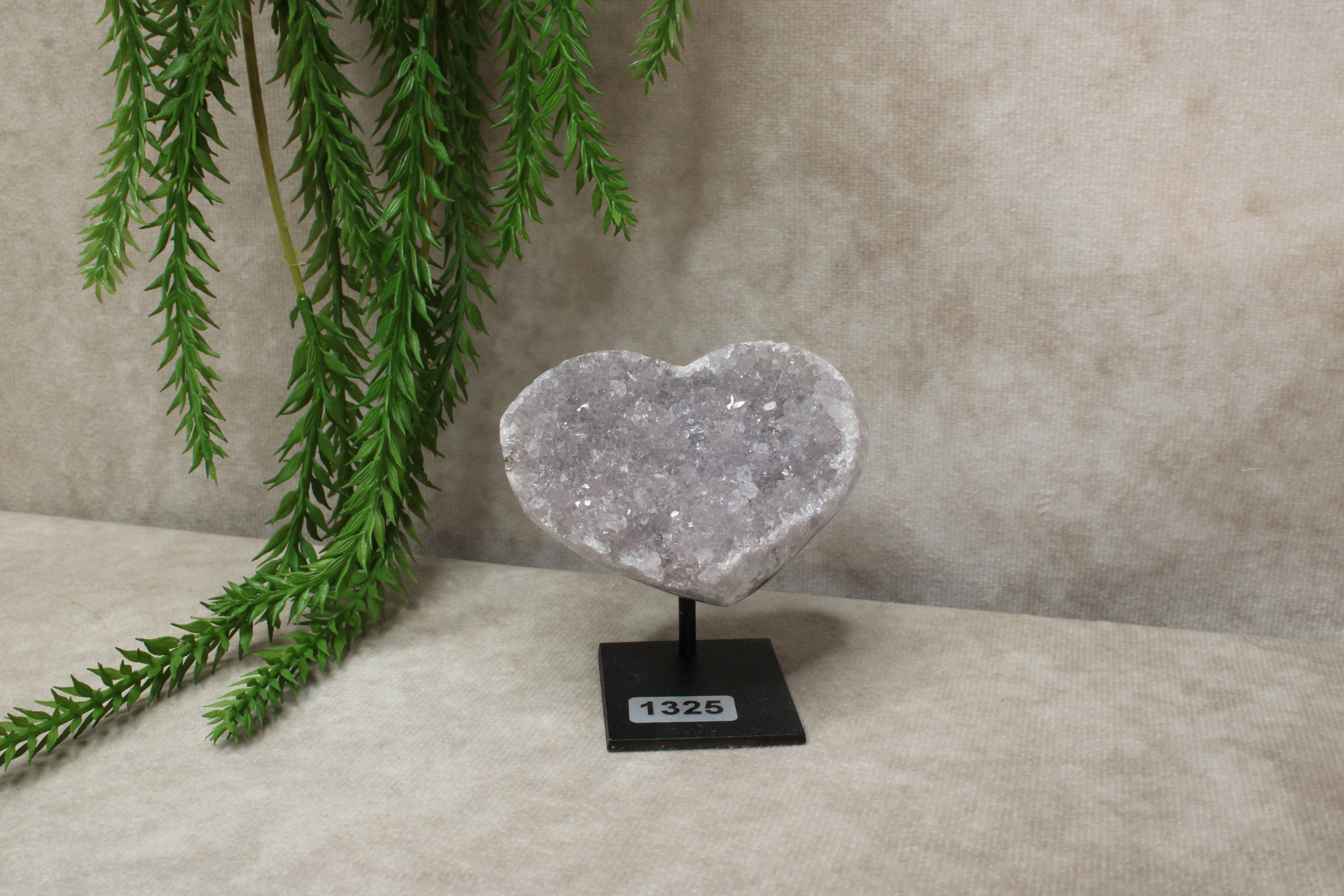 Amethist hartje #1325