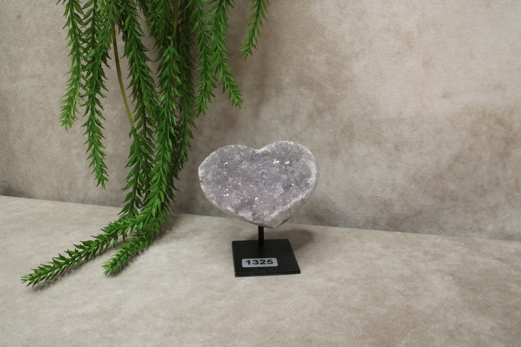 Amethist hartje #1325