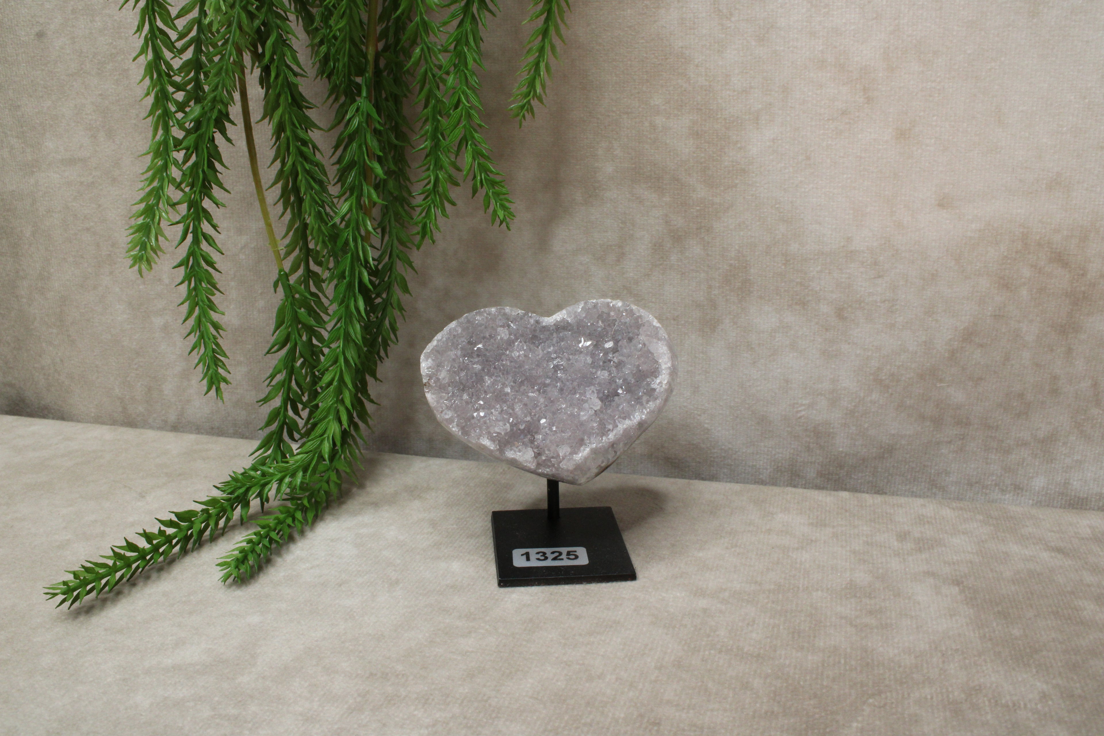 Amethist hartje #1325