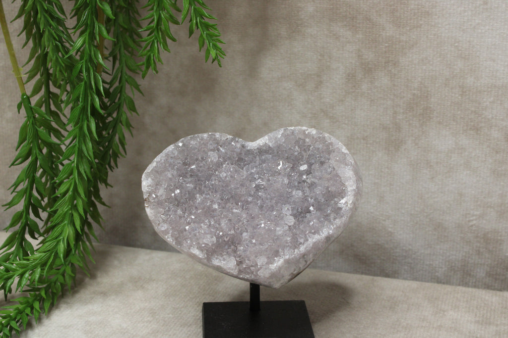 Amethist hartje #1325