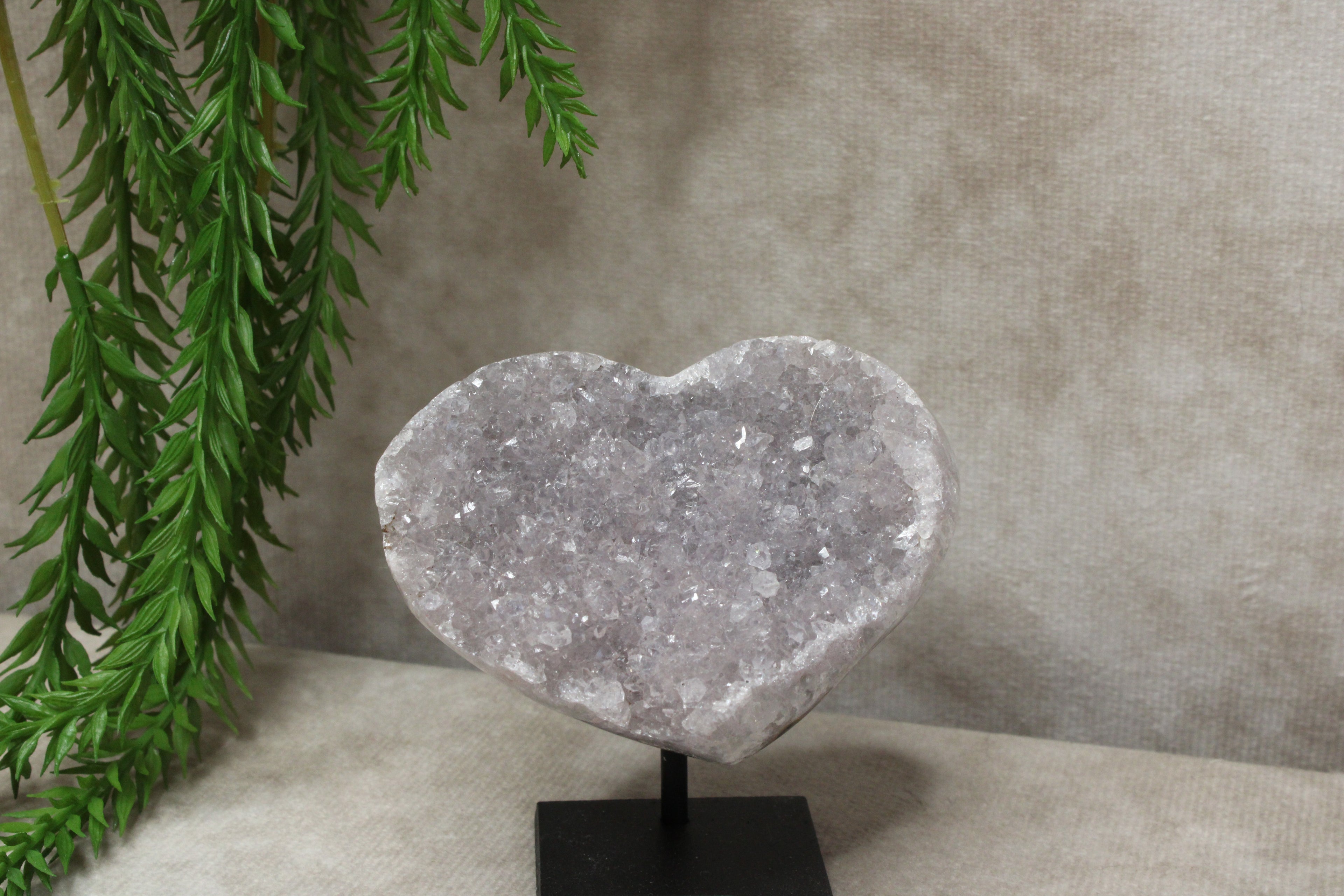 Amethist hartje #1325