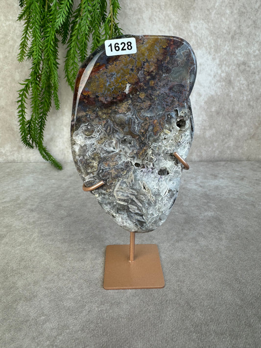 Roze amethist slab #1628