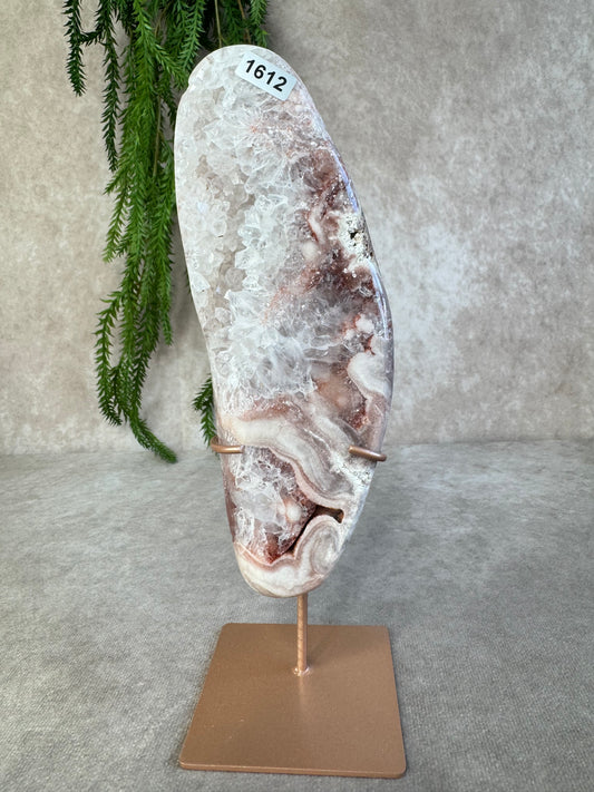 Roze amethist slab #1612