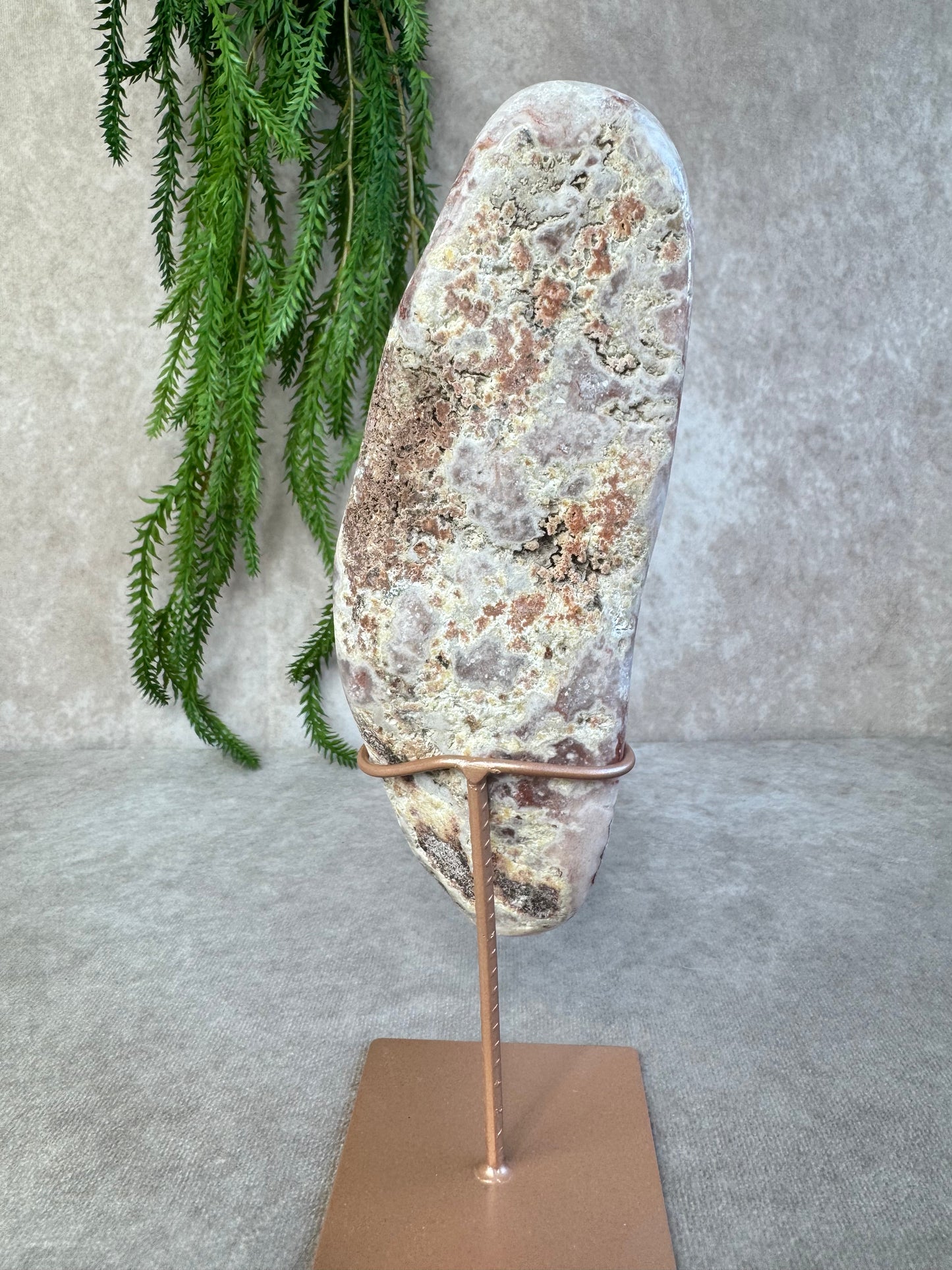 Roze amethist slab #1612