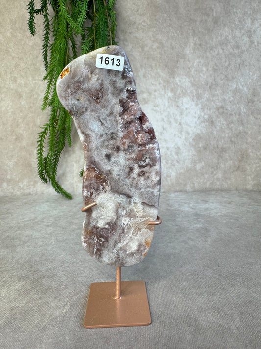 Roze amethist slab #1613