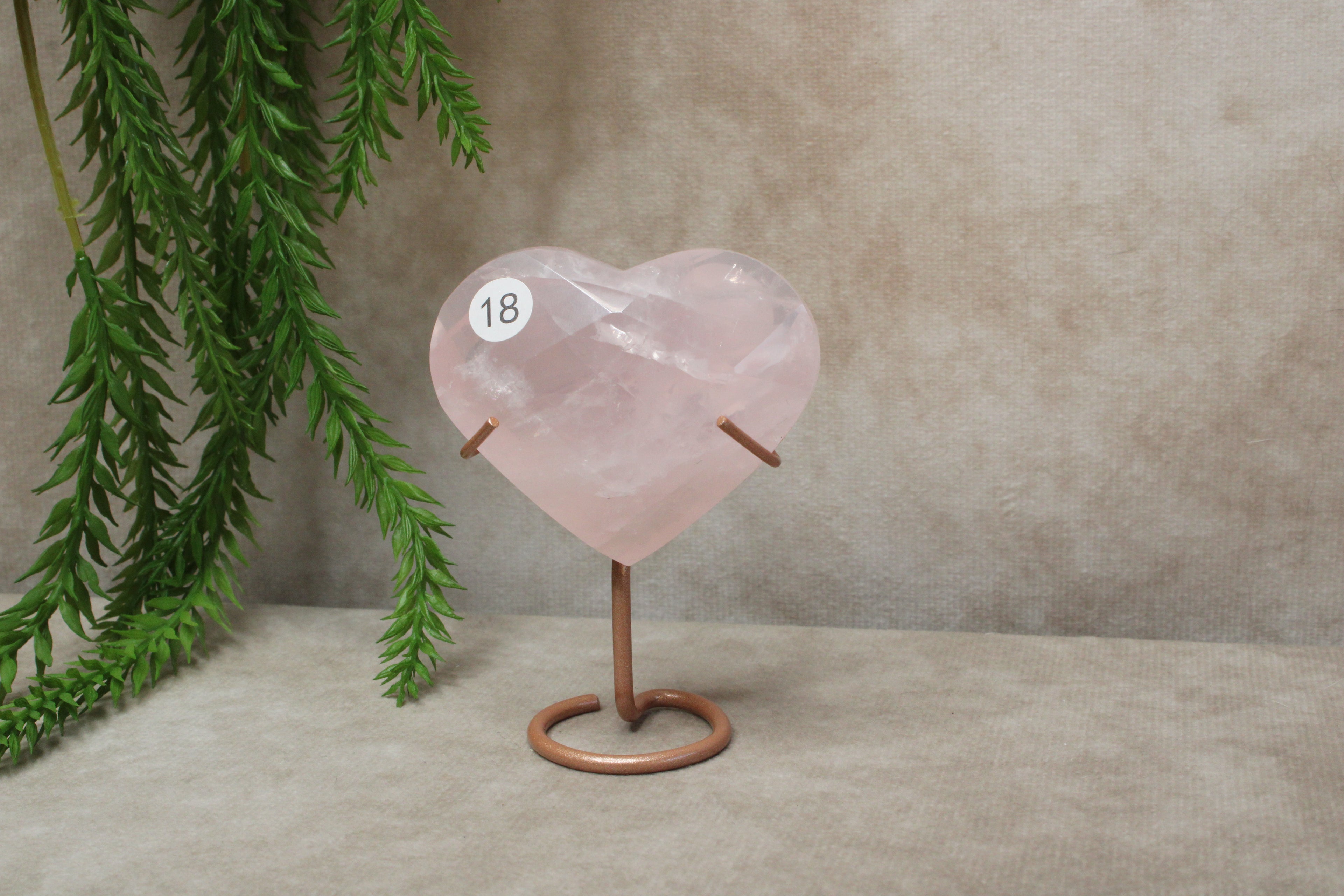 Rozenkwarts hartje #18