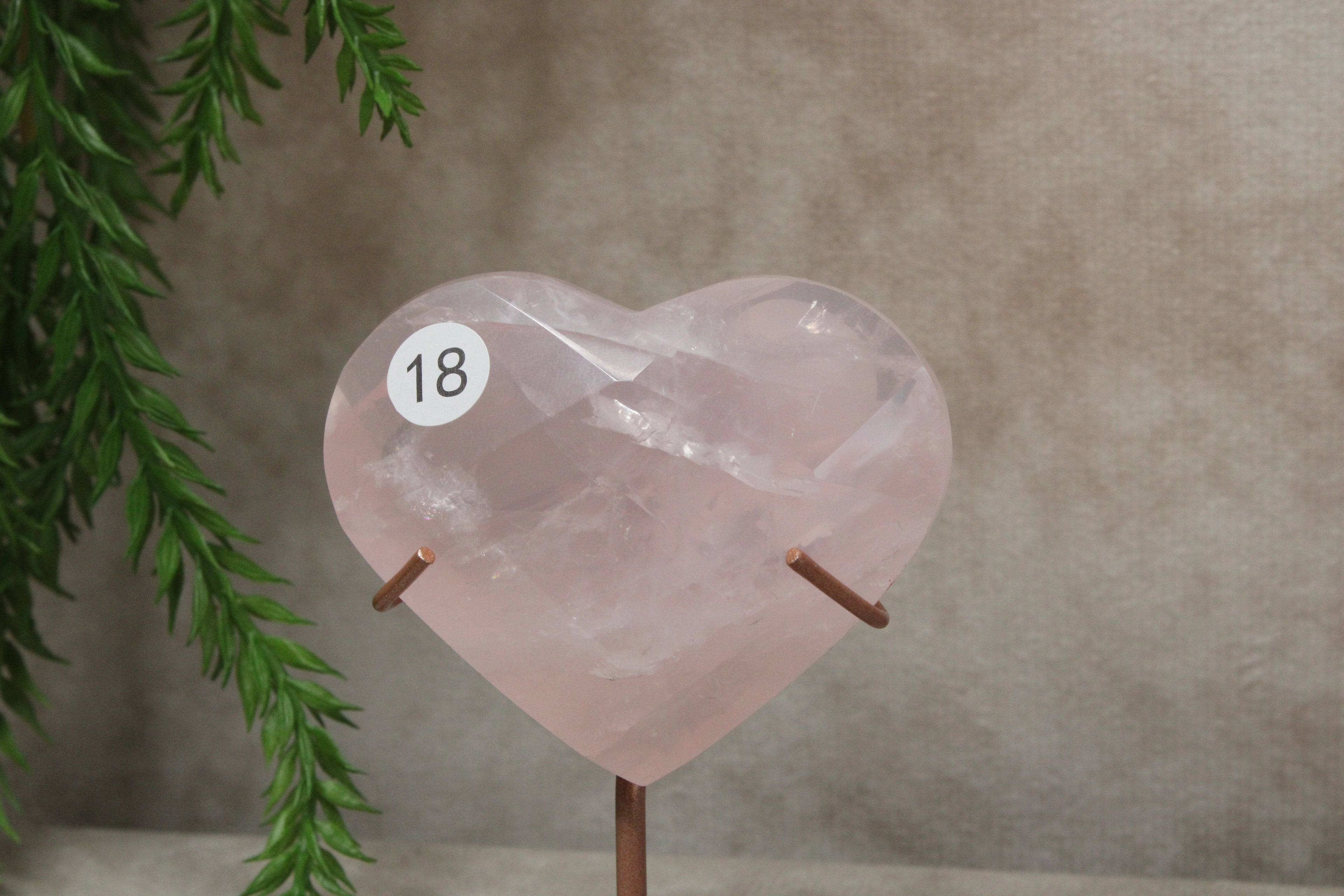 Rozenkwarts hartje #18