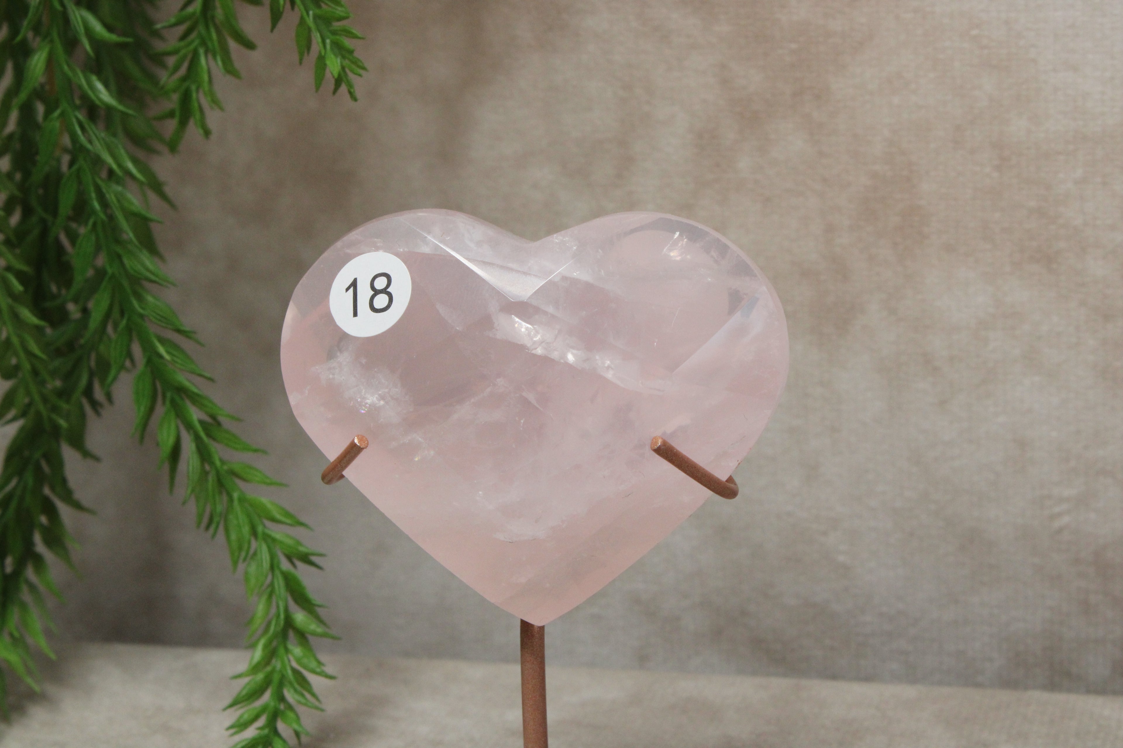 Rozenkwarts hartje #18