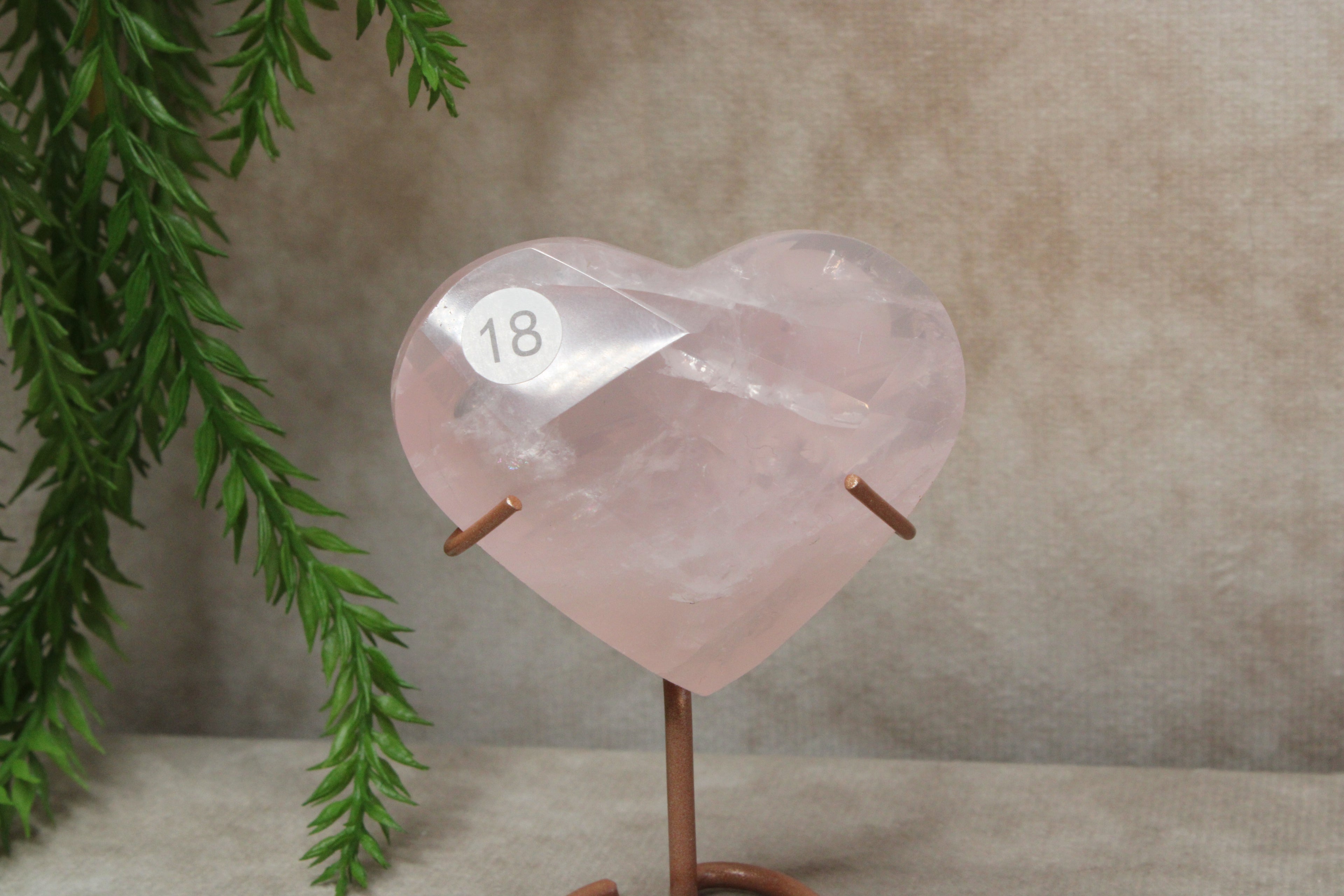 Rozenkwarts hartje #18