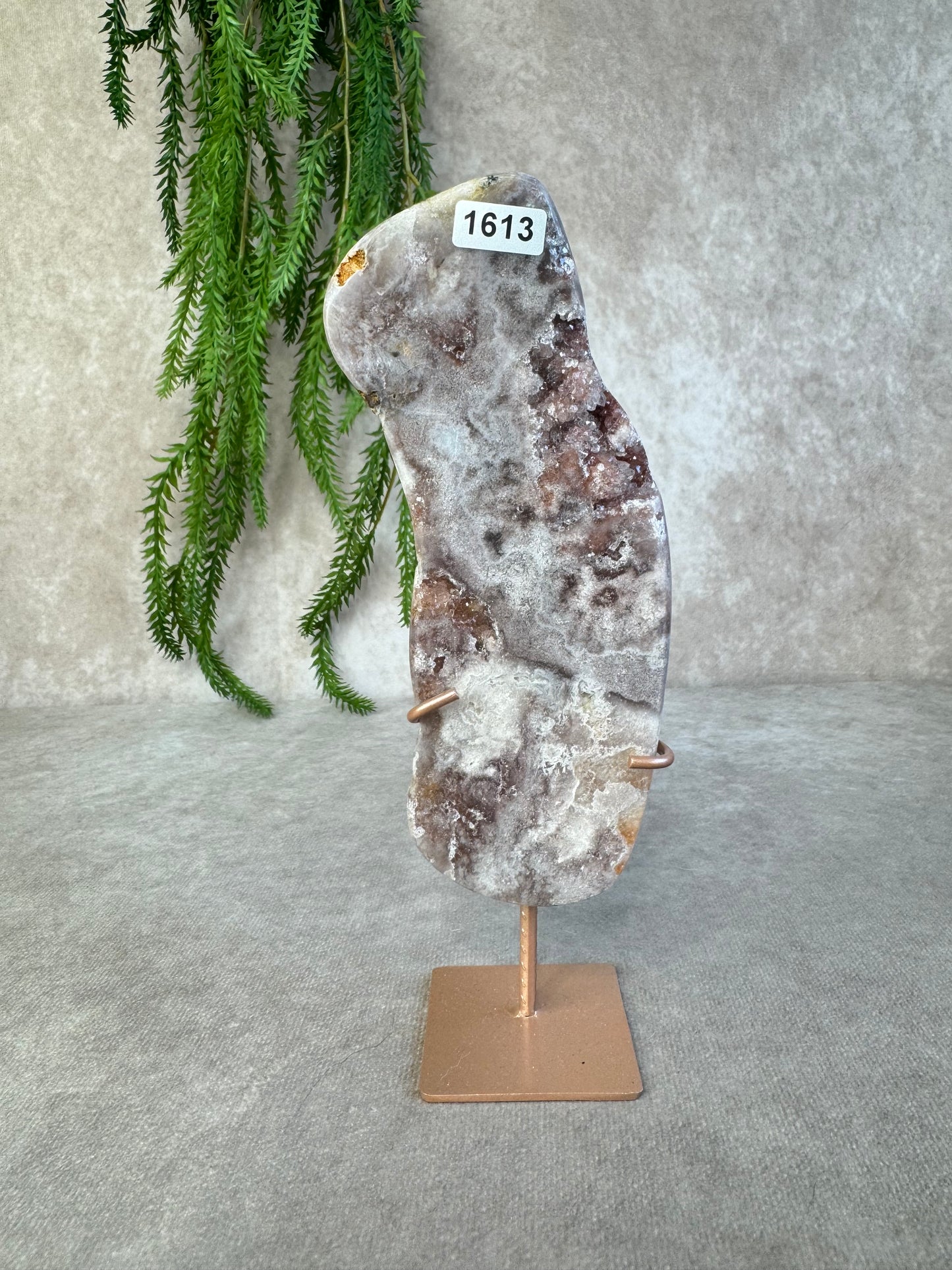 Roze amethist slab #1613