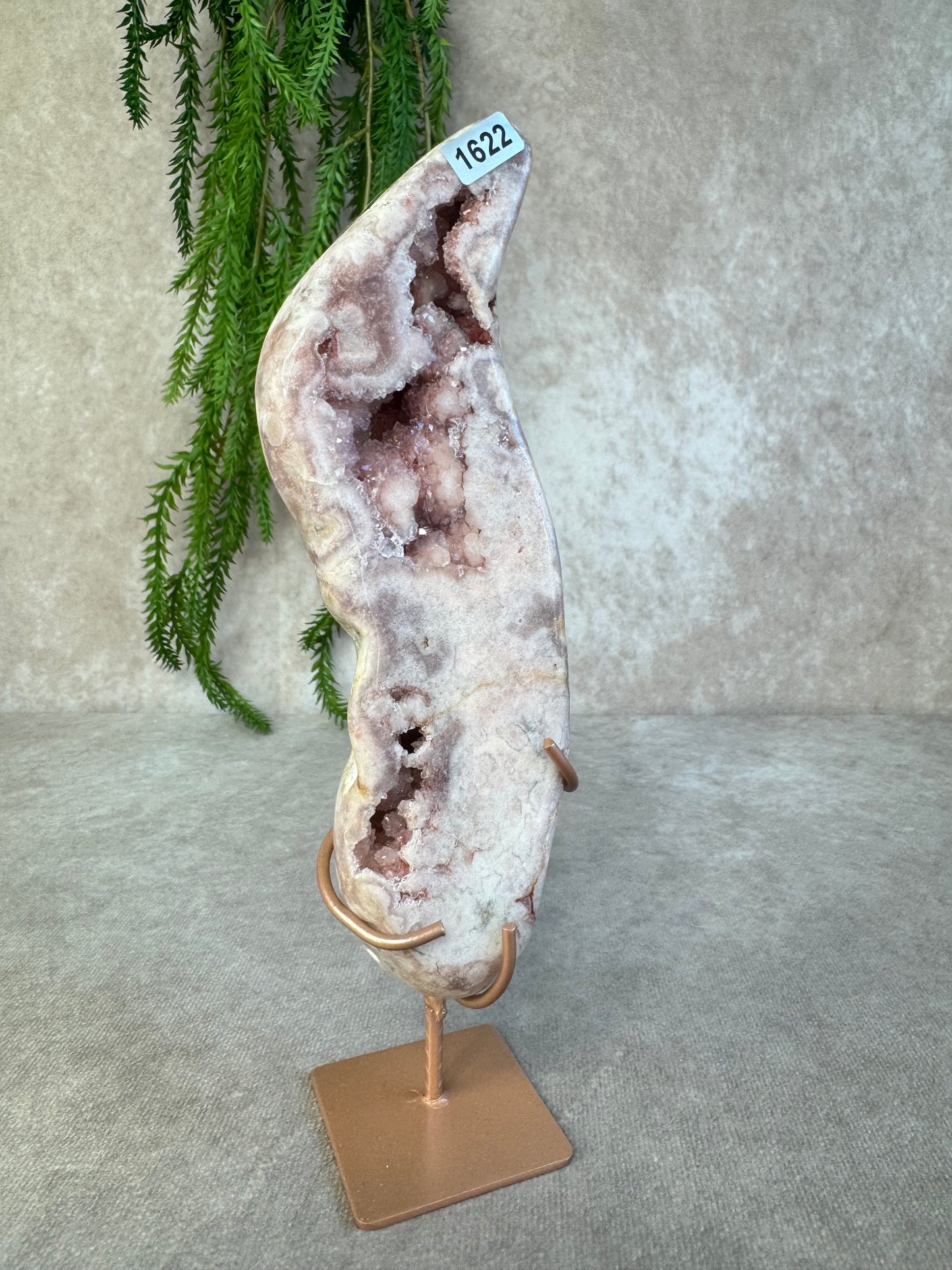 Roze amethist slab #1622