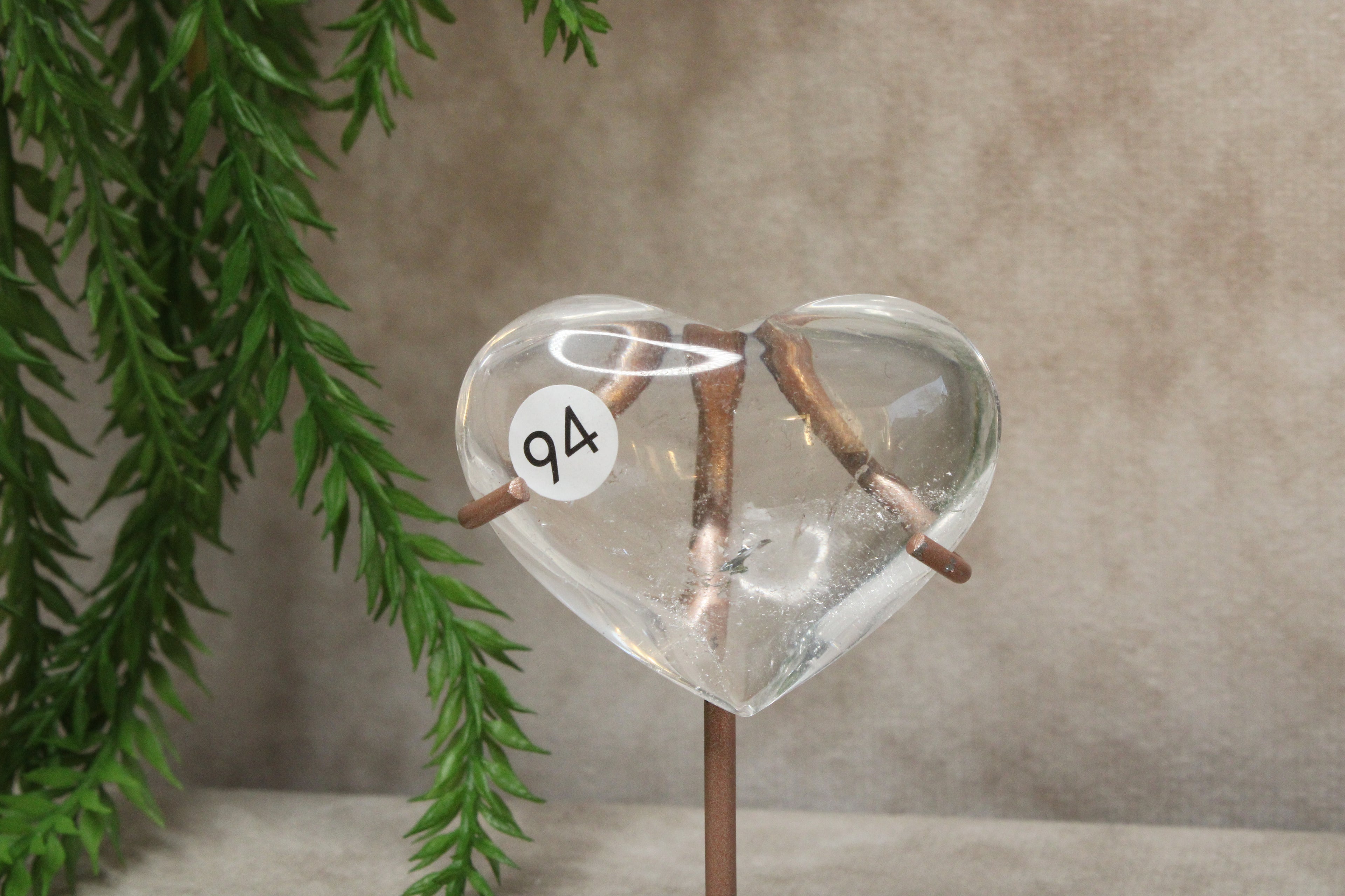 Bergkristal hartje #94