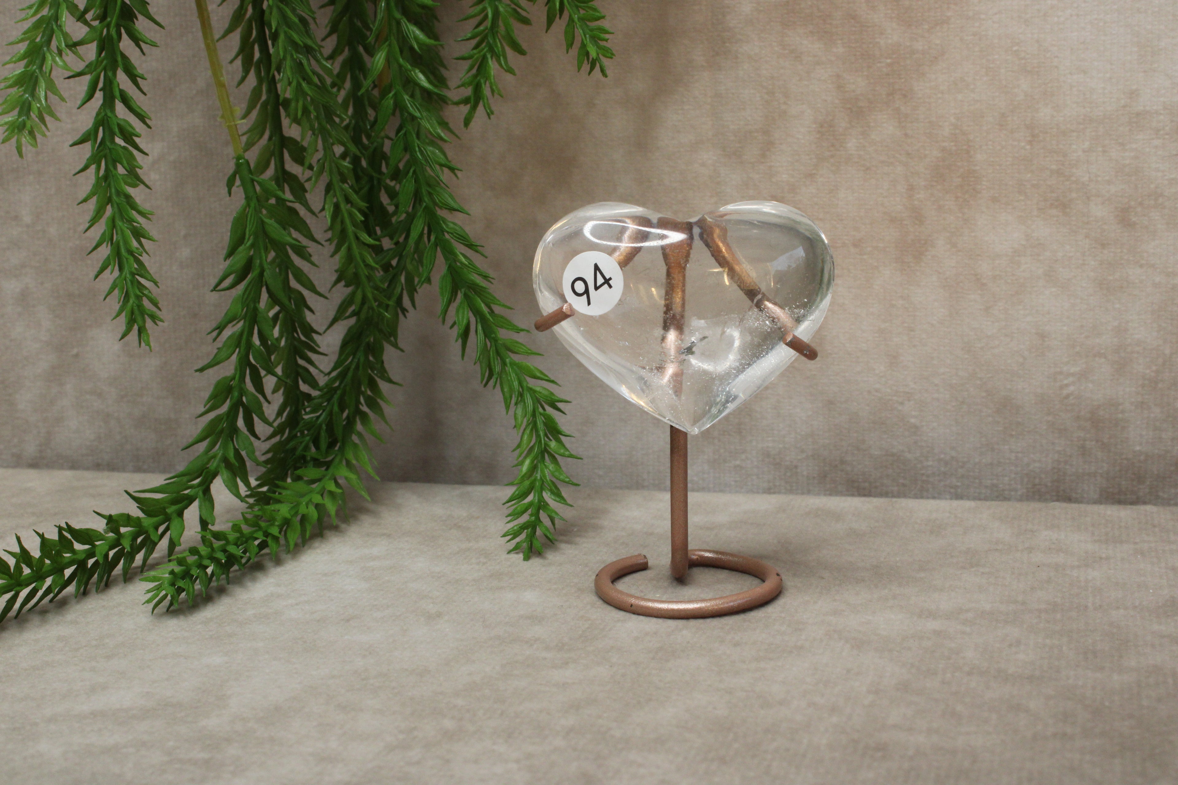 Bergkristal hartje #94