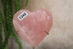 Rozenkwarts hart op standaard #1340