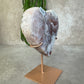 Roze amethist hart #1625